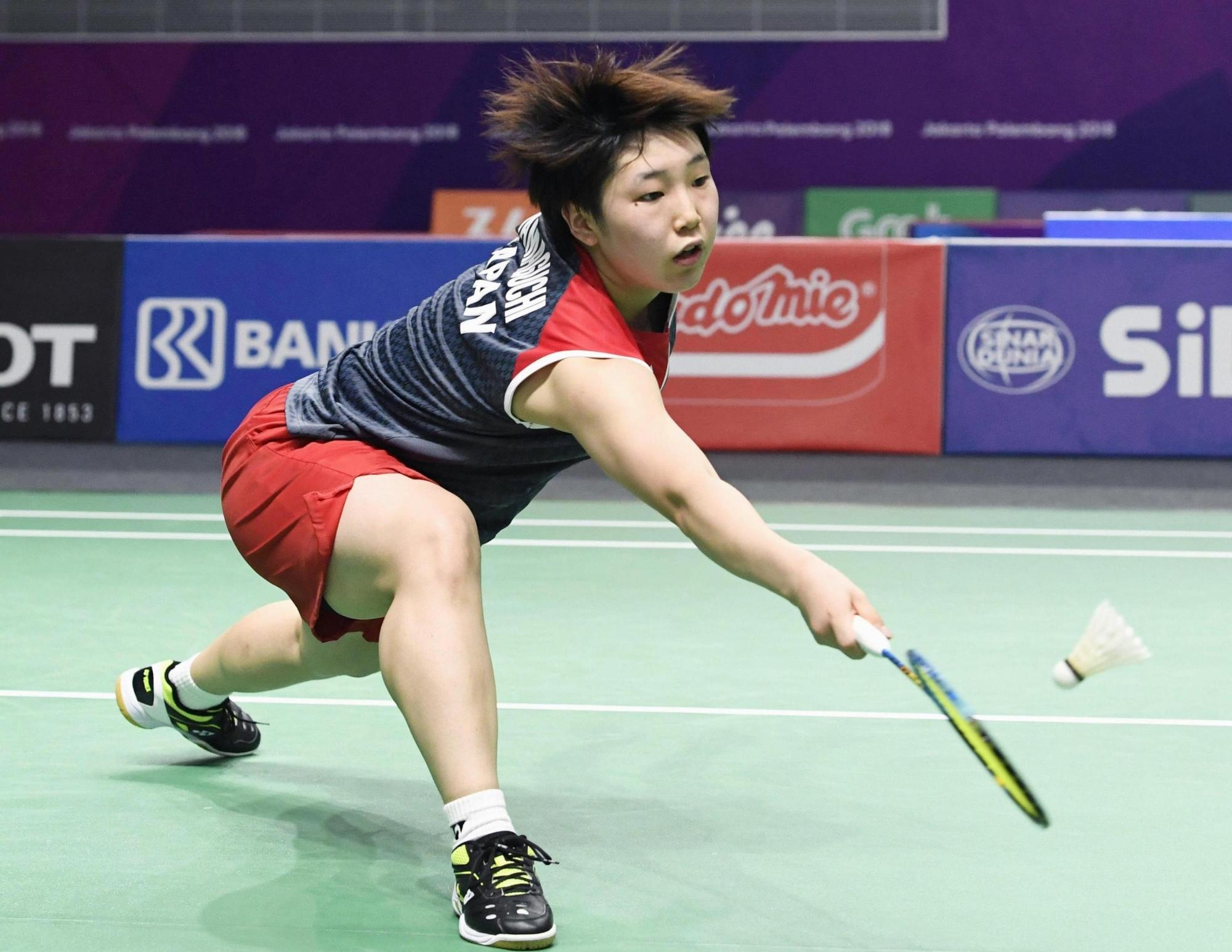 Akane Yamaguchi, Team badminton final, Asian games, The Japan Times, 2000x1550 HD Desktop