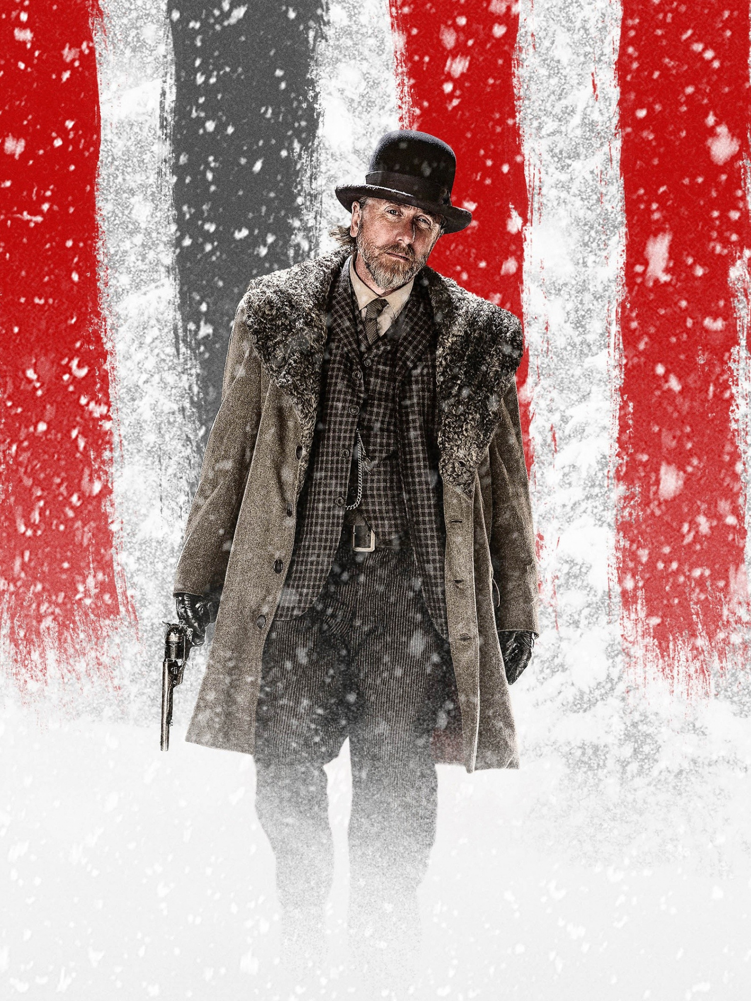 The Hateful Eight, Ultra HD wallpapers, Desktop backgrounds, Western genre, 1540x2050 HD Phone