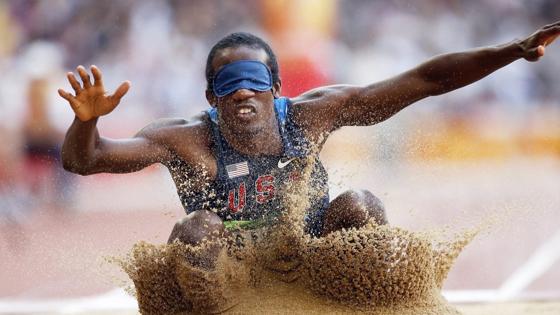 Lex Gillette, Long Jump Wallpaper, 1920x1080 Full HD Desktop