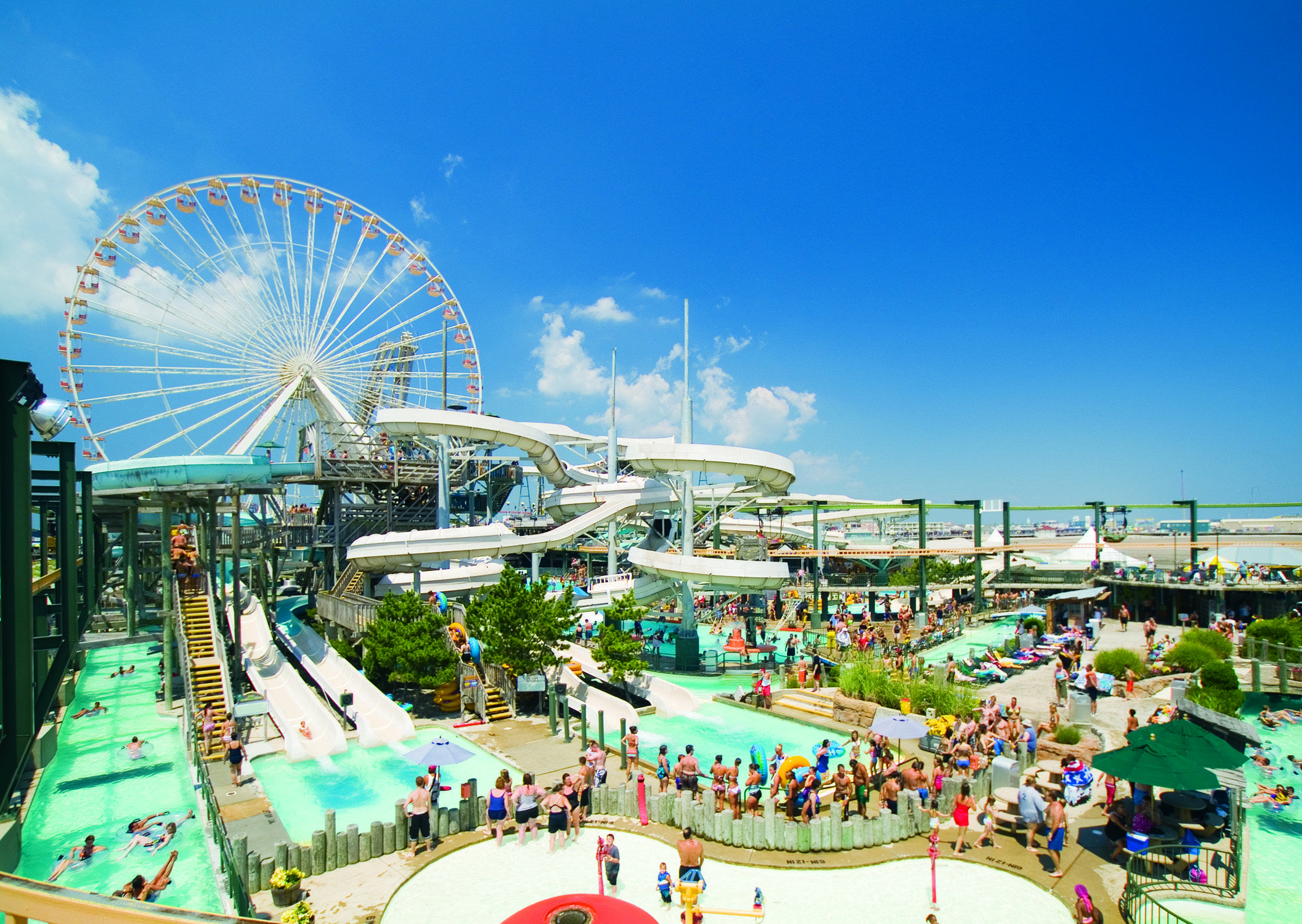 Morey's Piers and Beachfront Wildwoods, Waterpark Wallpaper, 2120x1500 HD Desktop