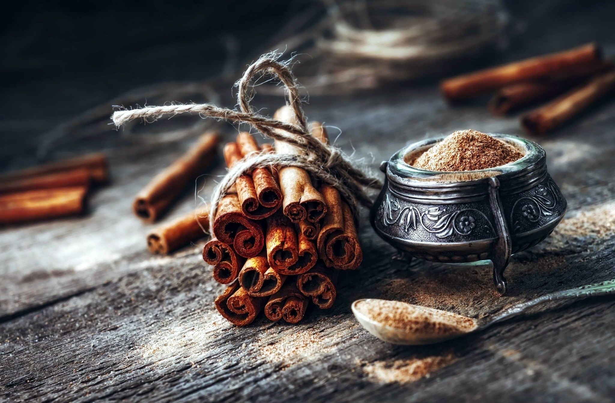 Cinnamon wallpapers, Vibrant backgrounds, Culinary inspiration, Fiery spice, 2050x1350 HD Desktop