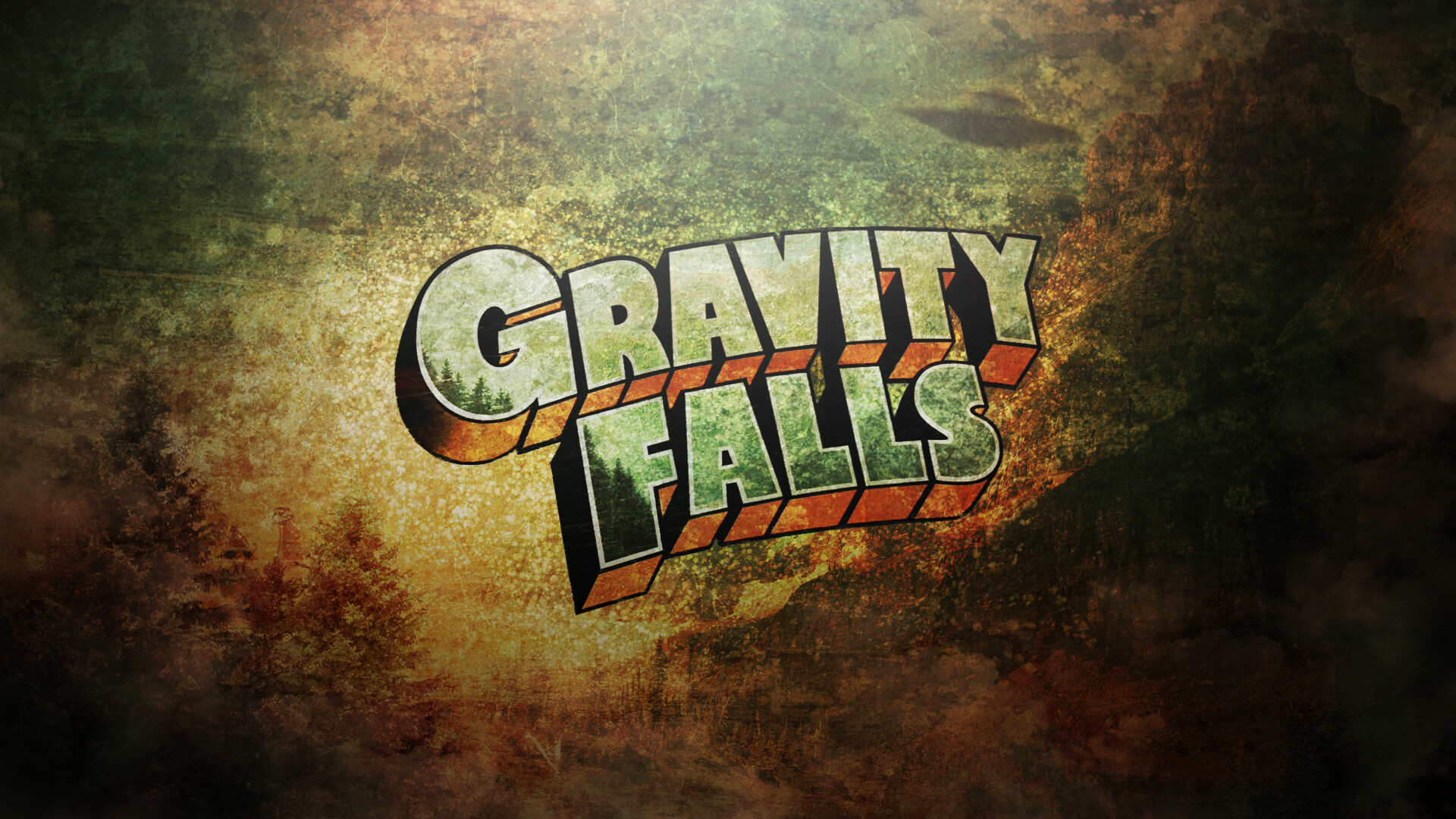 Poster, Gravity Falls Wallpaper, 1920x1080 Full HD Desktop