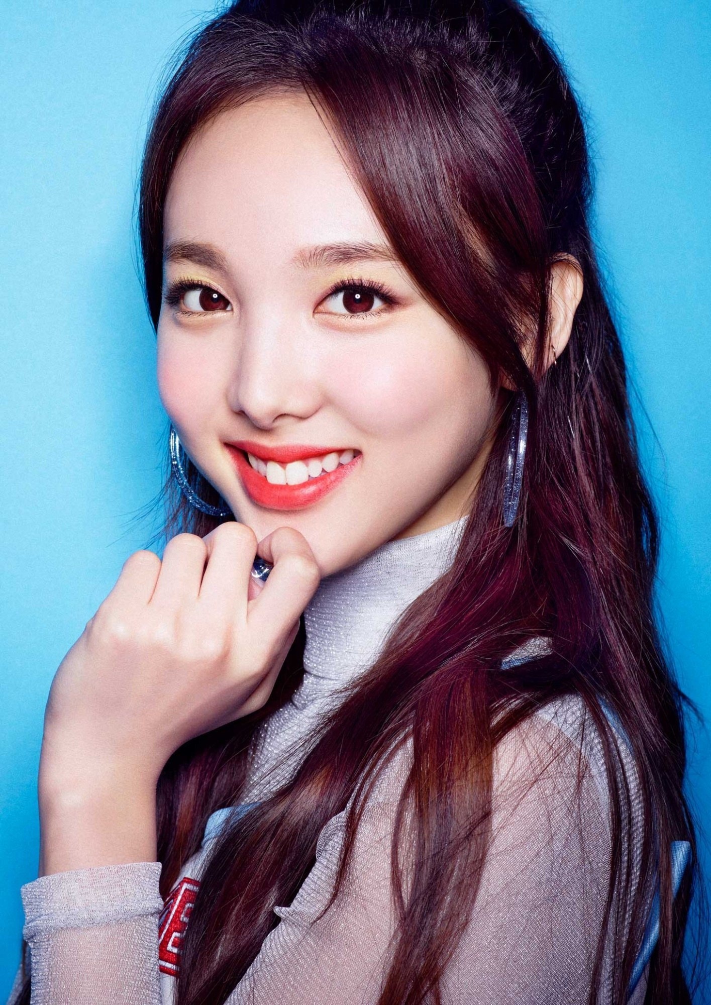 Nayeon, Twice star, Dazzling smile, Energetic performer, 1420x2000 HD Phone