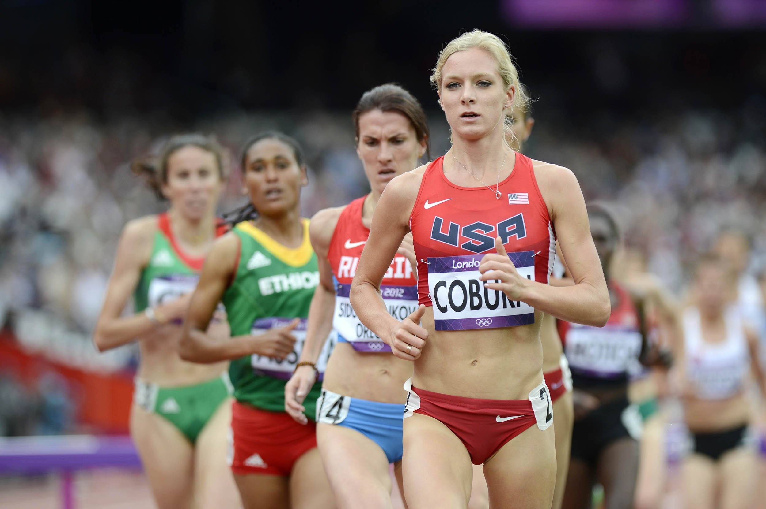 Emma Coburn, Great rivalry, Jenny Simpson, Steeplechase, 2500x1670 HD Desktop