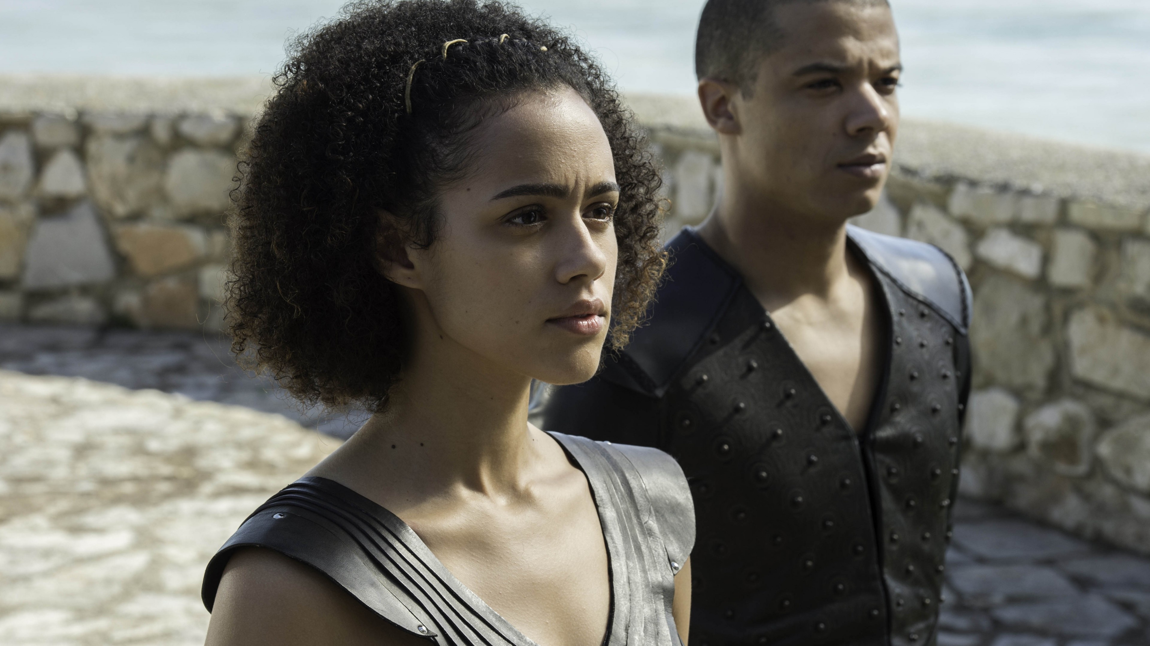 Nathalie Emmanuel, Interview round-up, Game of Thrones, Spoiler-free, 3840x2160 4K Desktop