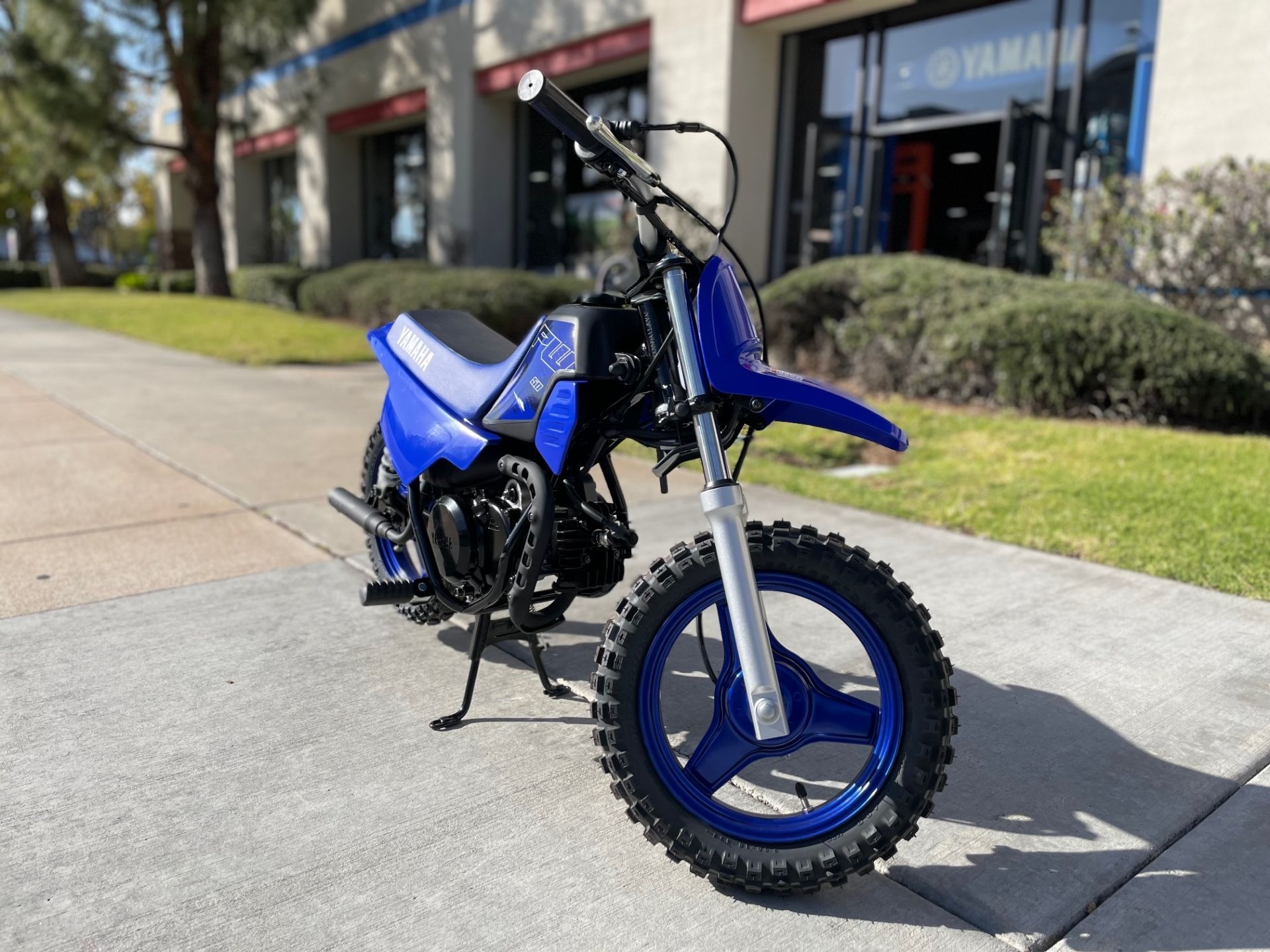 Yamaha PW50, 2022 motorcycle, El Cajon CA, Team Yamaha Blue, 1920x1440 HD Desktop