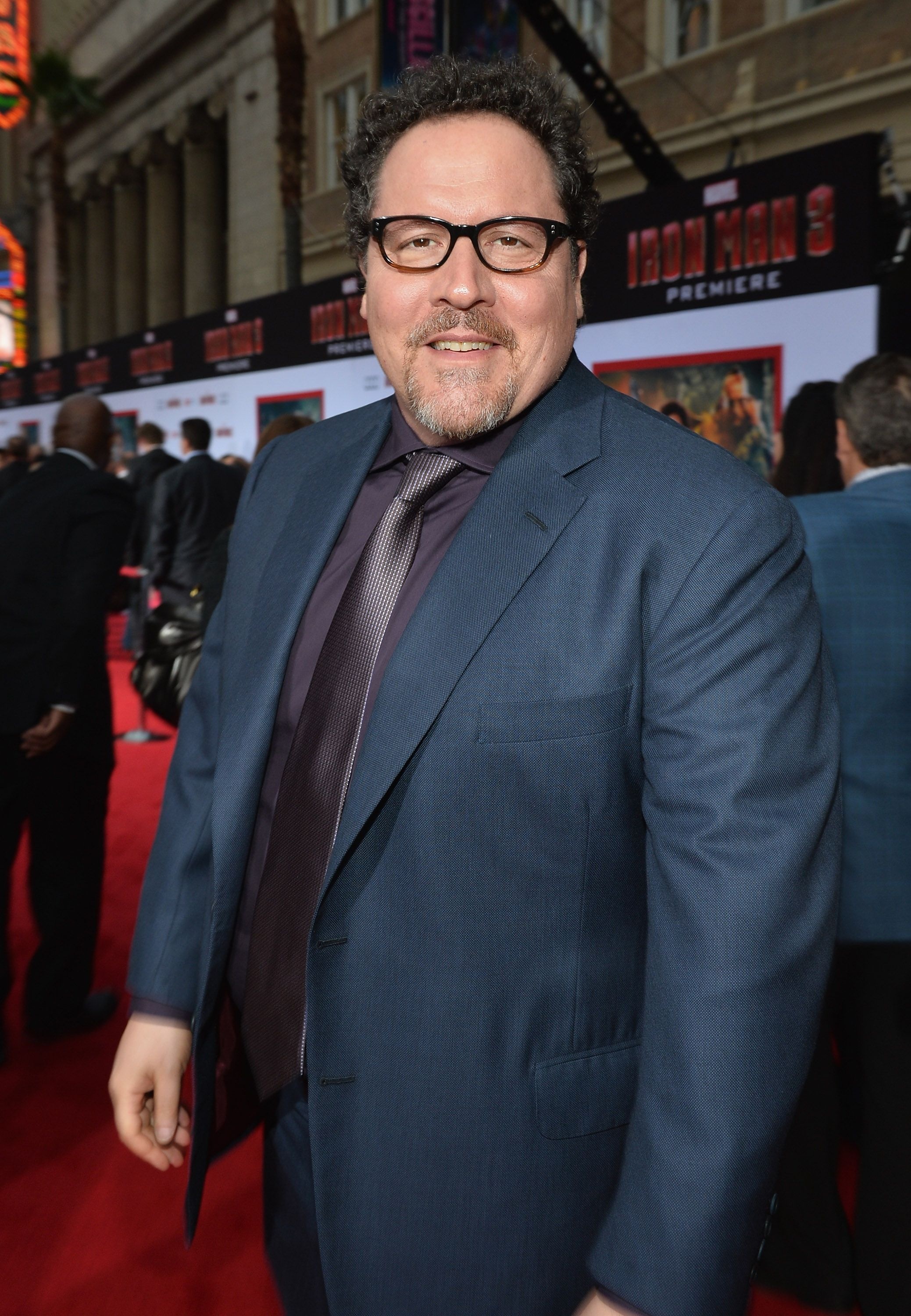 Jon Favreau, Iron Man 3 premiere, El Capitan Theatre, Marvel movie, 2080x3000 HD Phone