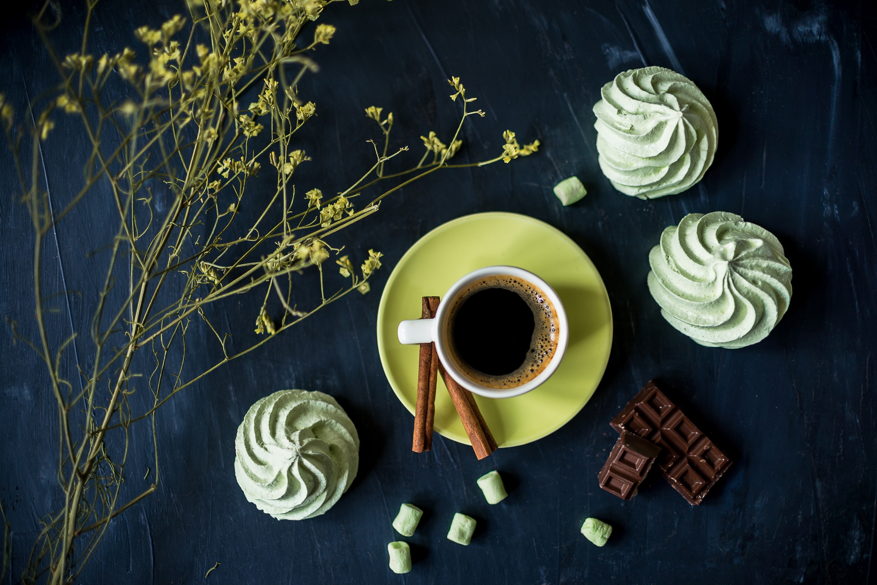 Cinnamon coffee, Lime cupcakes, Sweetness, Flavor, 3010x2010 HD Desktop