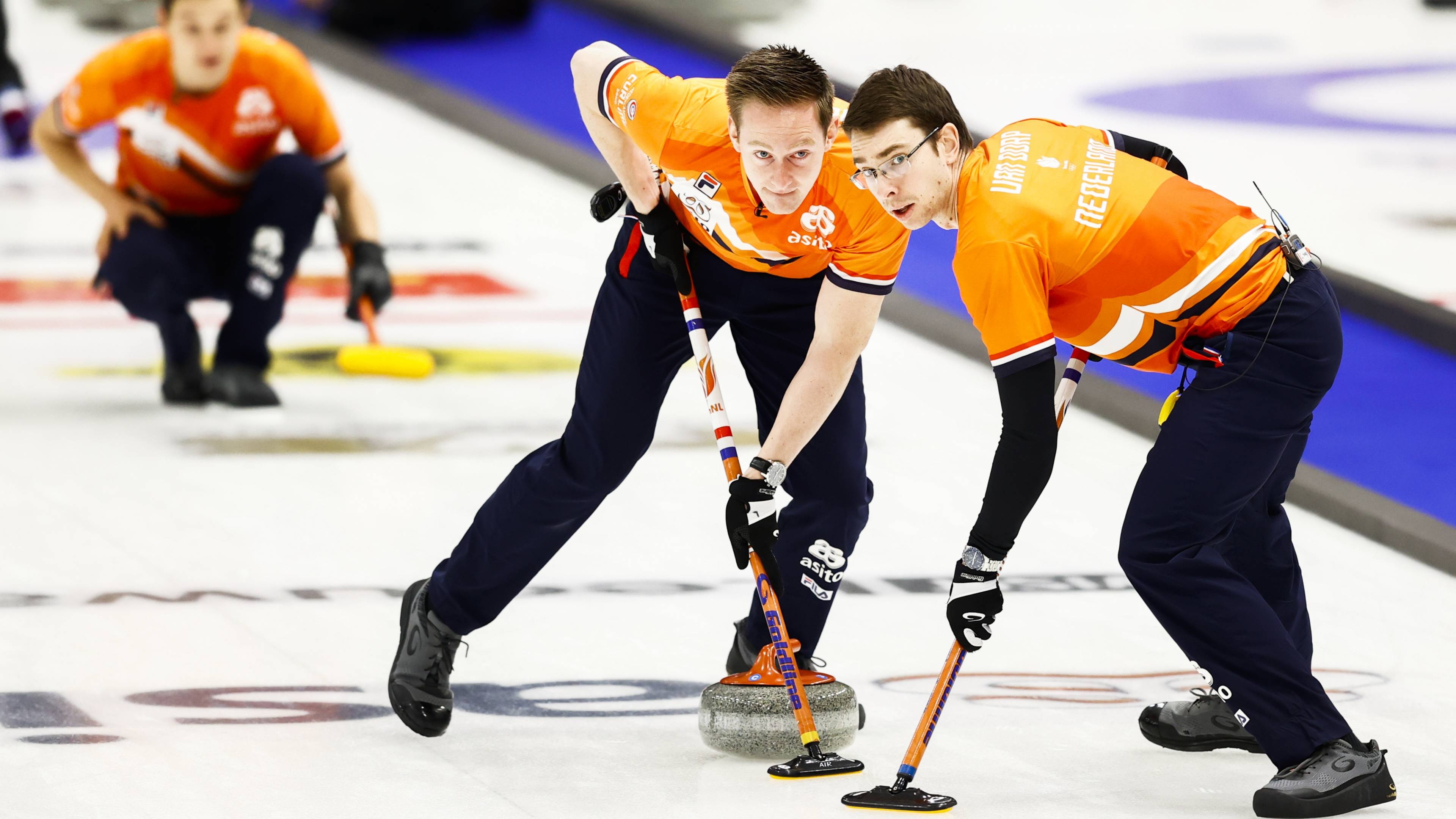 Curling men's tournament, Olympic qualification, Leeuwarden event, False start, 3840x2160 4K Desktop