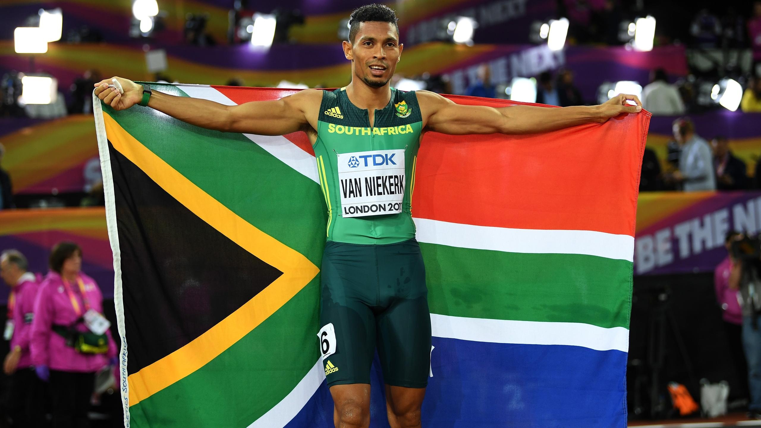 Wayde van Niekerk, Olympic gold medallist, July return, 2560x1440 HD Desktop