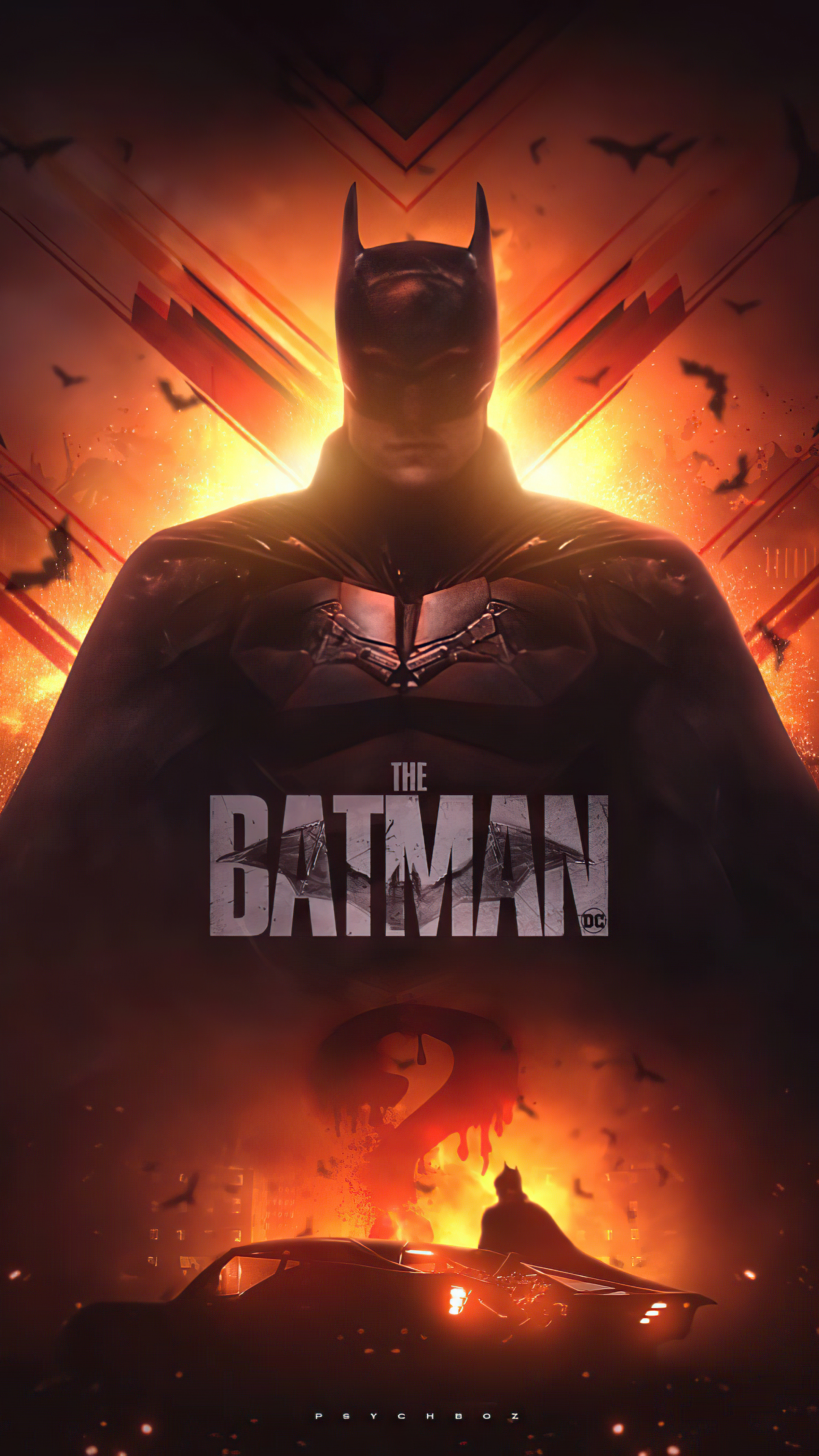 The Batman, Movie Poster Wallpaper, 2160x3840 4K Phone