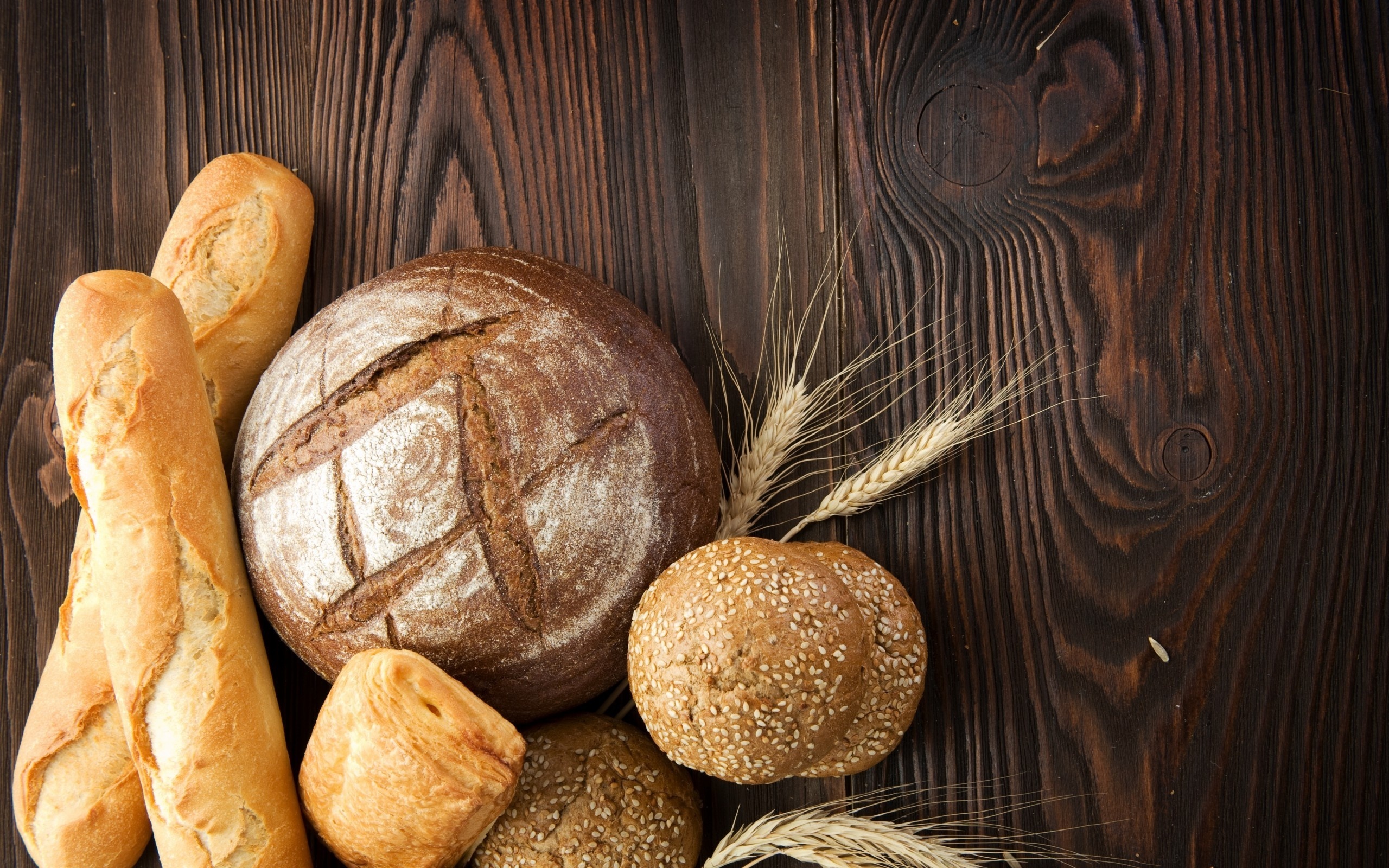 Fluffy dough, Artful breadmaking, Irresistible temptation, Homemade delight, 2560x1600 HD Desktop