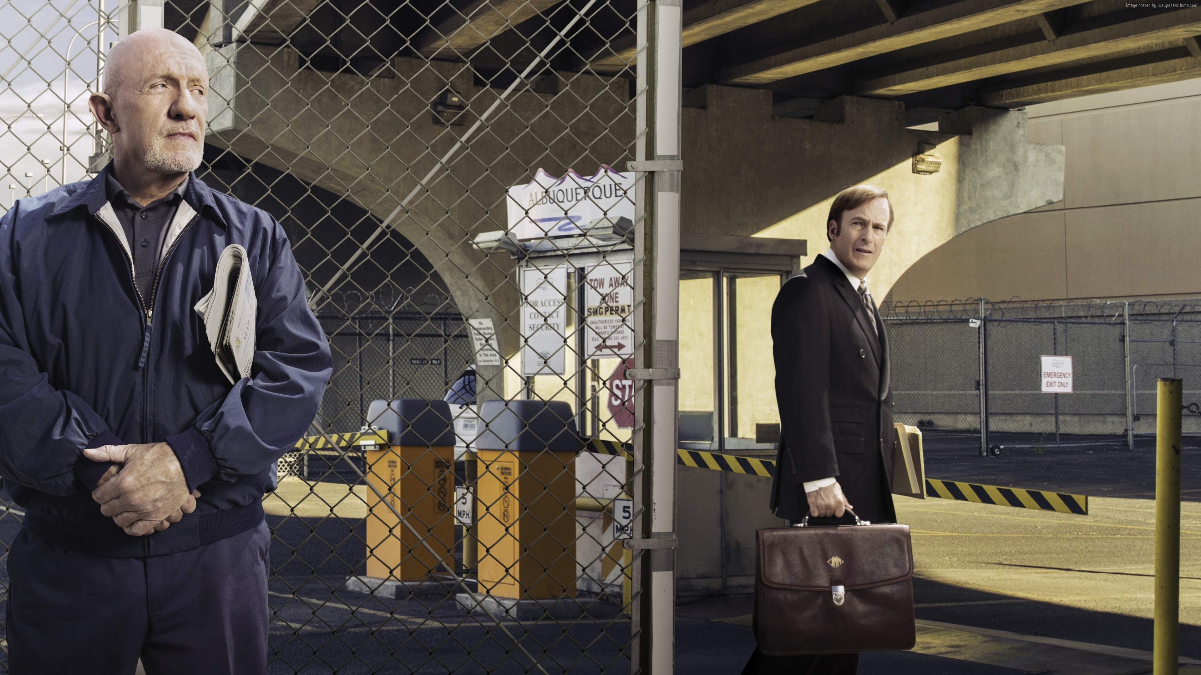 Better Call Saul, Breaking Bad spin-off, Saul Goodman, Mike Ehrmantraut, 3840x2160 4K Desktop