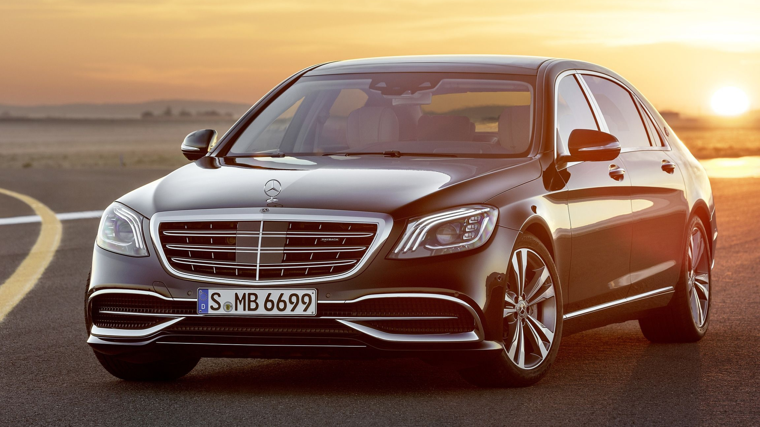 Mercedes-Benz Maybach S600, Supreme luxury, Unparalleled comfort, Cutting-edge technology, 2560x1440 HD Desktop