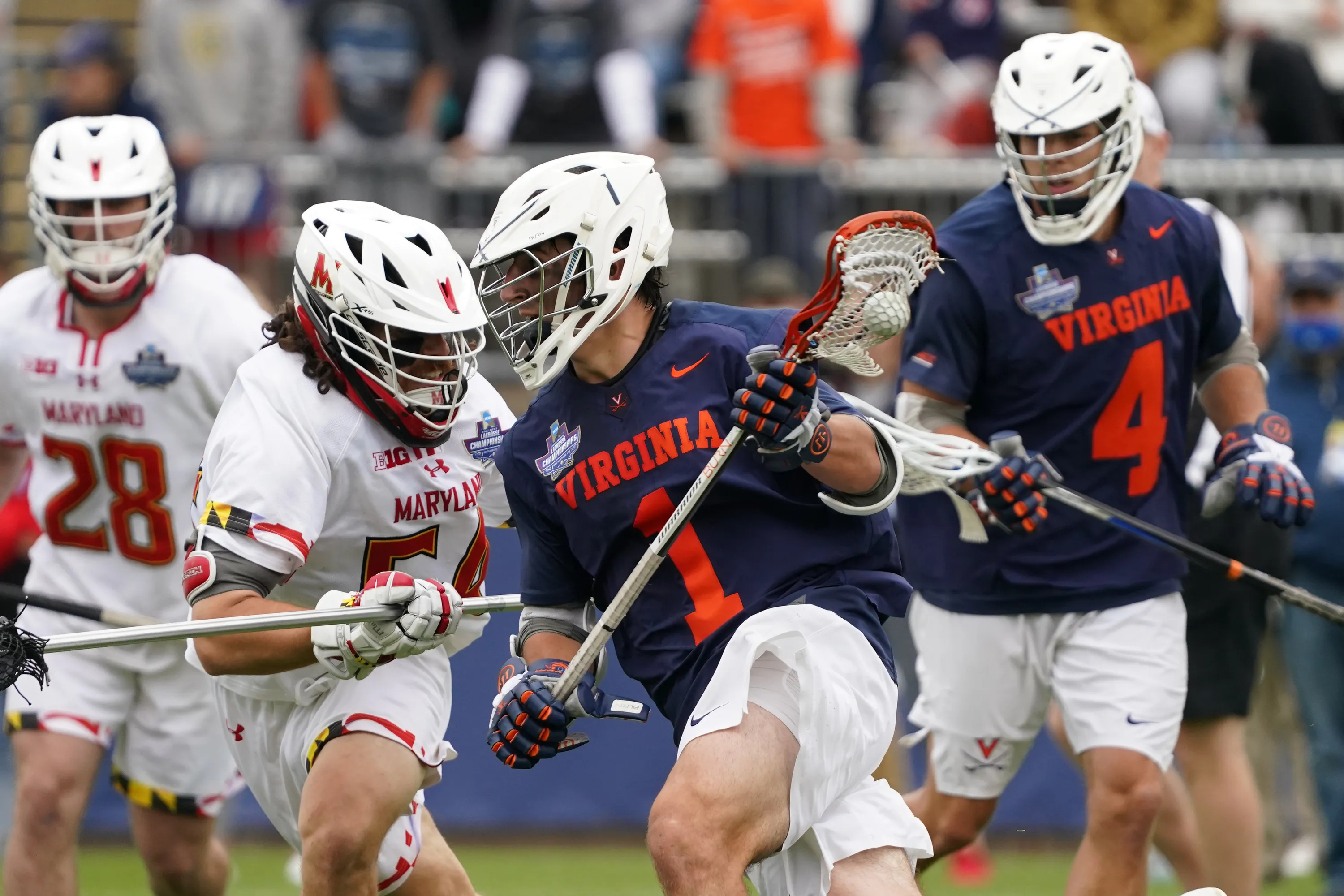 Virginia vs Maryland, Lacrosse Wallpaper, 3000x2000 HD Desktop