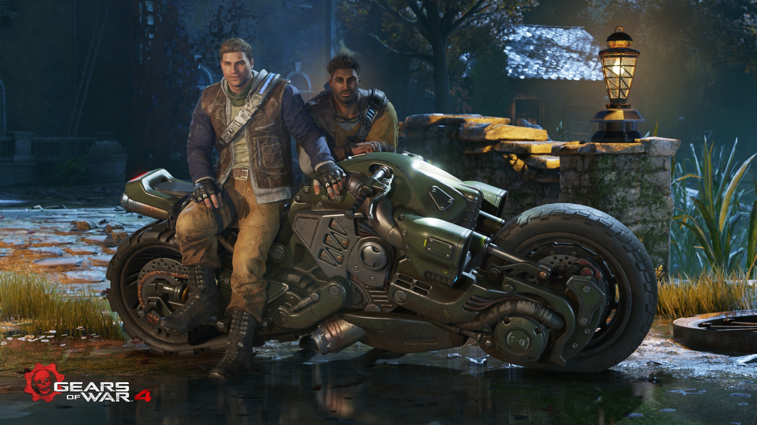 JD and Delmont Walker, Gears of War Wallpaper, 2560x1440 HD Desktop
