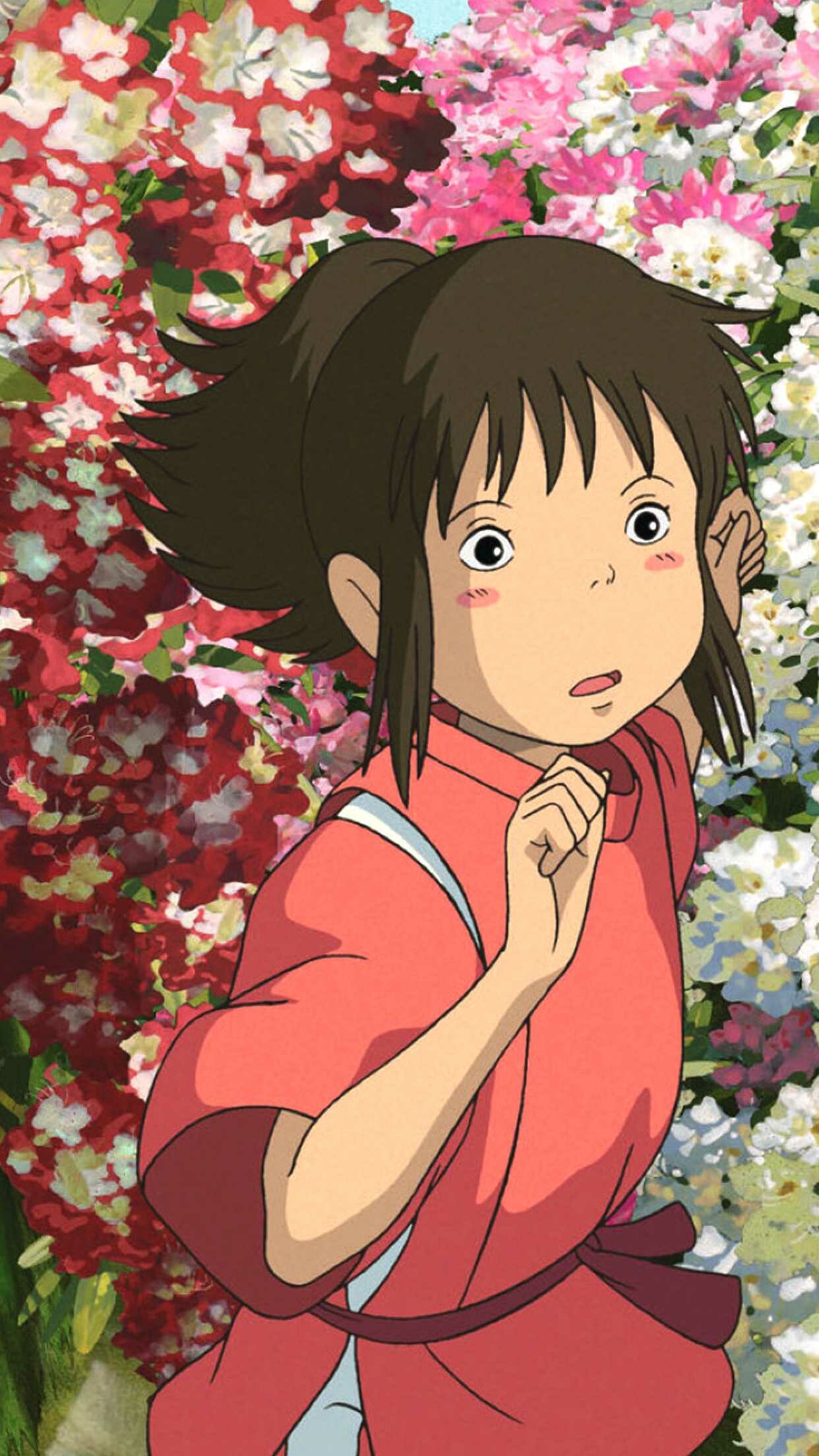 Chihiro Spirited Away wallpaper, 1250x2210 HD Phone