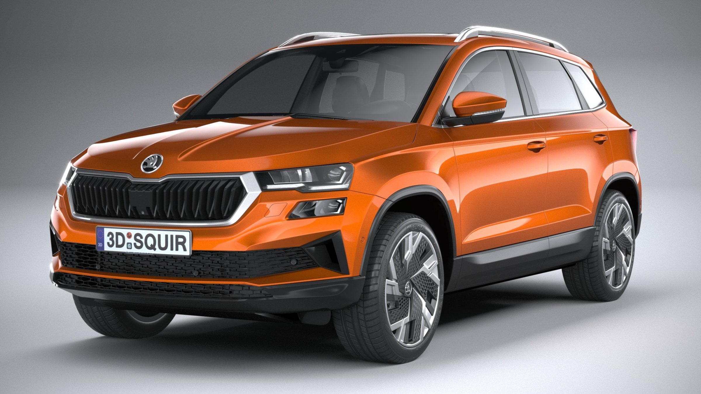 SQUIR, Skoda Karoq Wallpaper, 2400x1350 HD Desktop