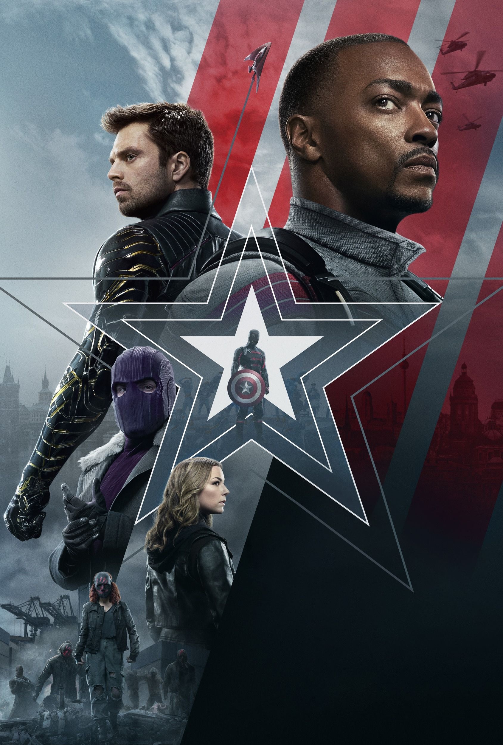 The Falcon and the Winter Soldier, WallpaperDB, 1690x2500 HD Phone