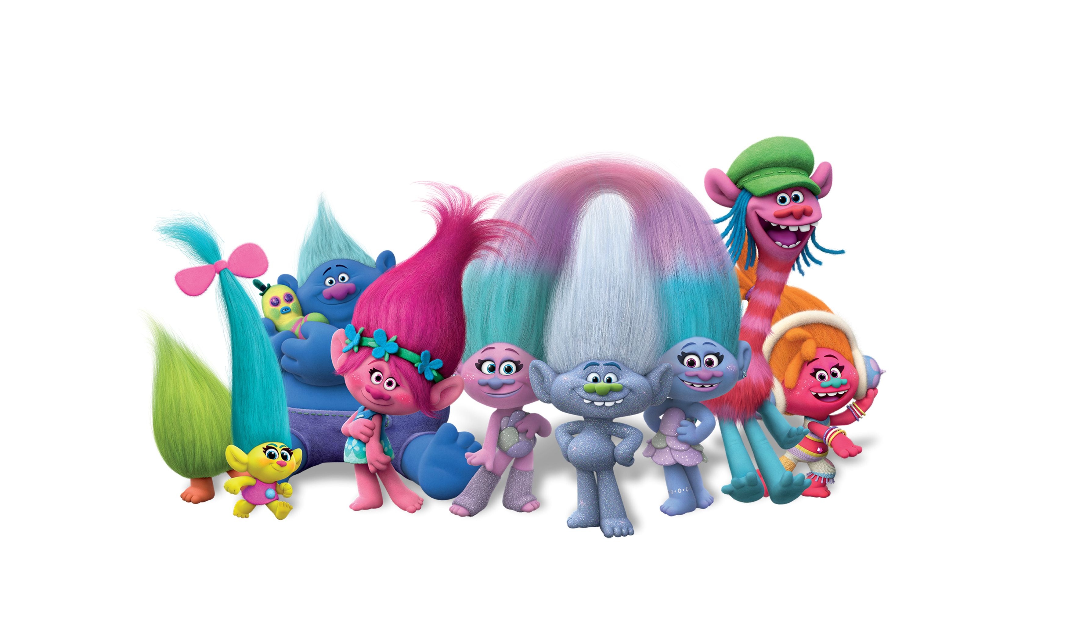 Trolls, Magical beings, HD wallpapers, Enchanting fantasy world, 3500x2030 HD Desktop