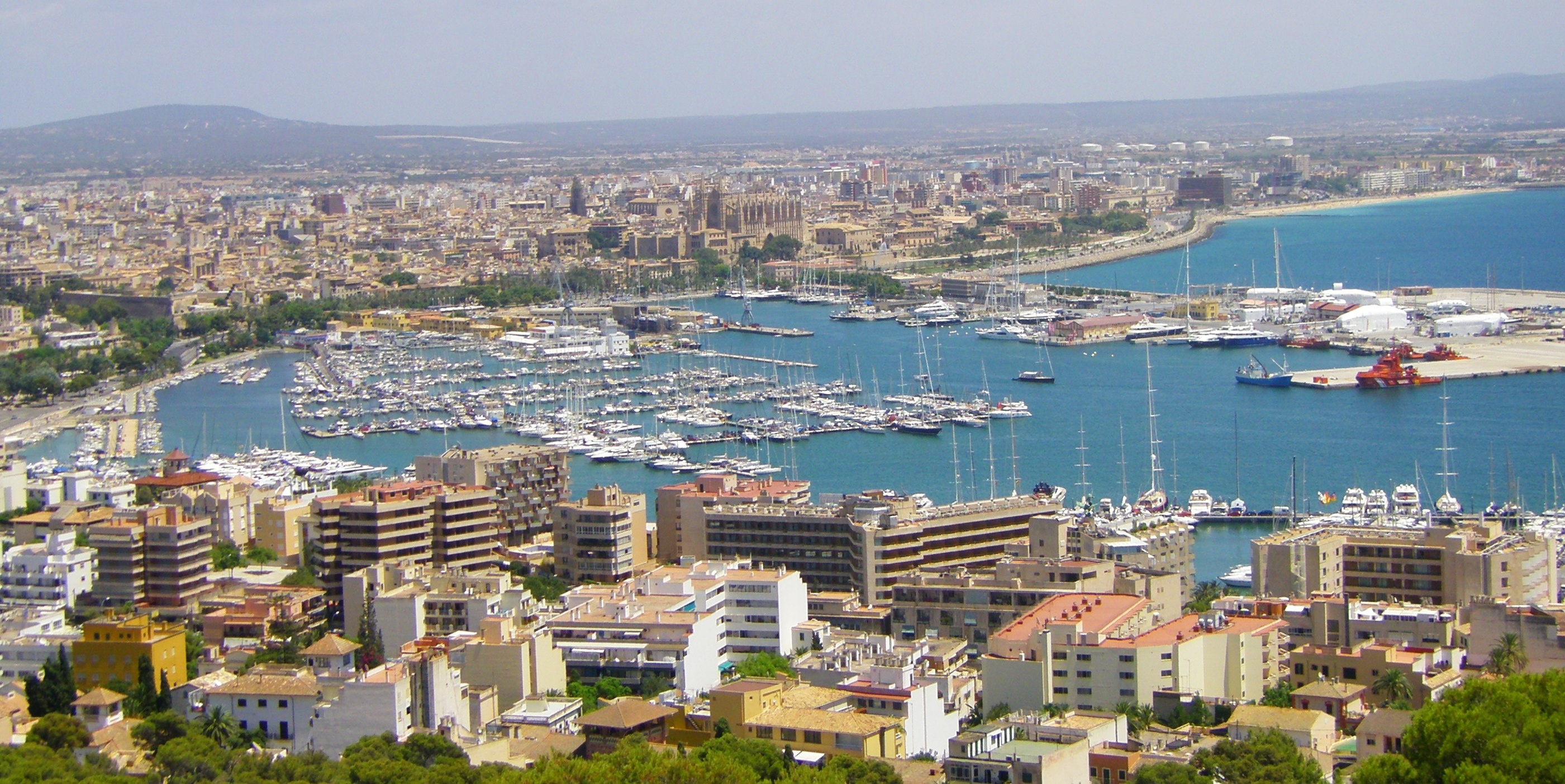 Palma de Mallorca, Man Made, 2810x1410 HD Desktop