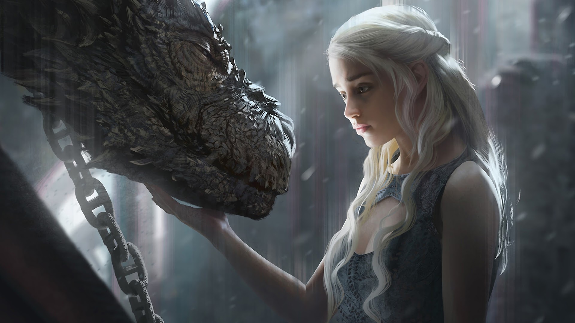 Daenerys, Game of Thrones, Dragon, PC Desktop, 1920x1080 Full HD Desktop