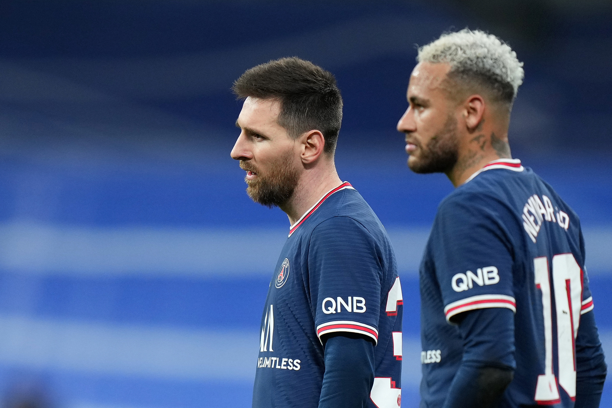 Lionel Messi, Neymar Jr, Paris Saint-Germain kit, HD Desktop wallpaper