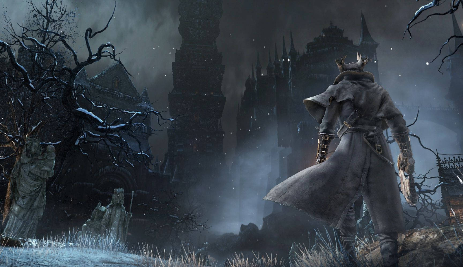 The Hunter, Forsaken Castle Cainhurst, Saw Cleaver, HD Desktop wallpaper