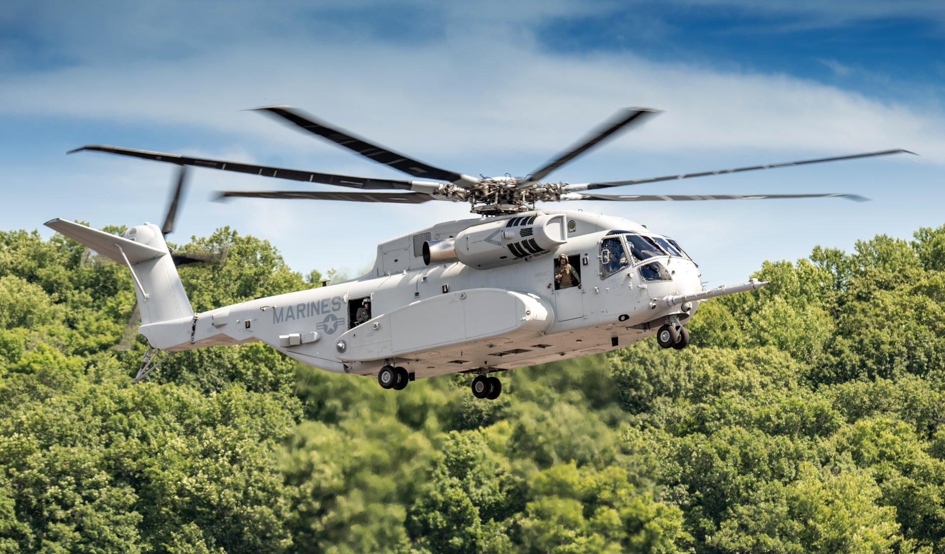 Sikorsky CH-53K Helicopter, USMC, 1920x1130 HD Desktop