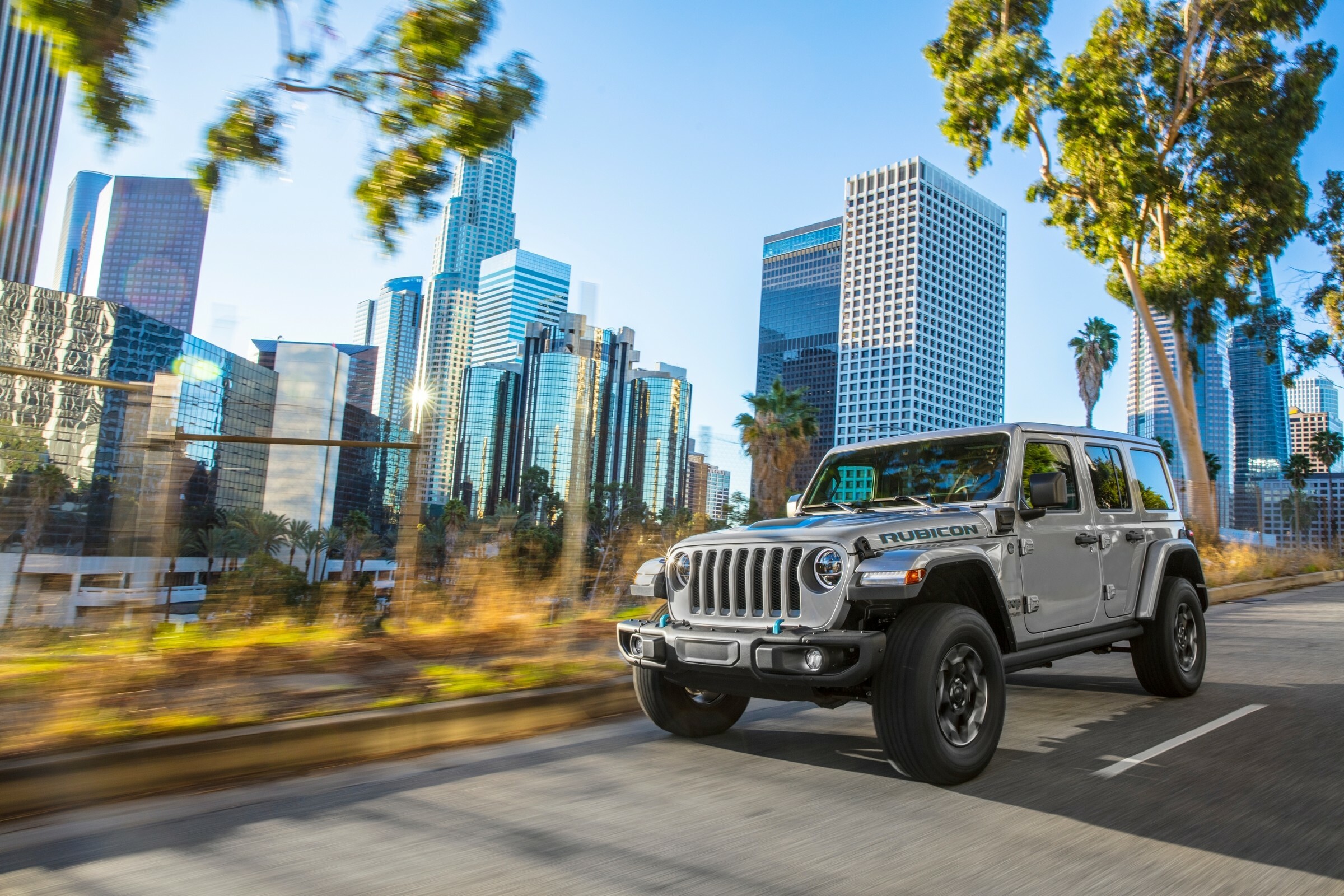 Jeep Wrangler elektrifiziert, Wrangler electric, Hybrid technology, Eco-friendly, 2400x1600 HD Desktop