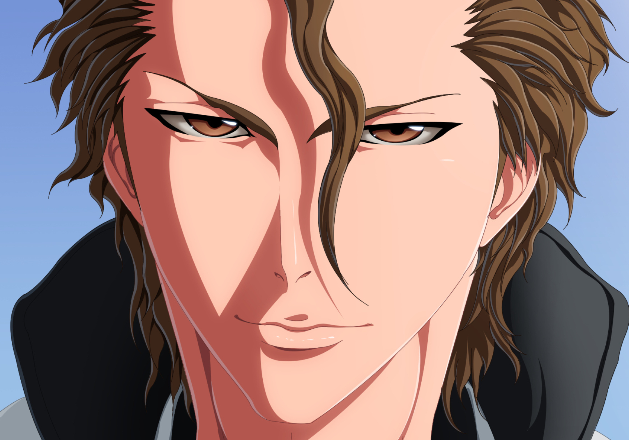Sosuke Aizen, Bleach anime, Arrancar arc outfit, HD Desktop wallpaper