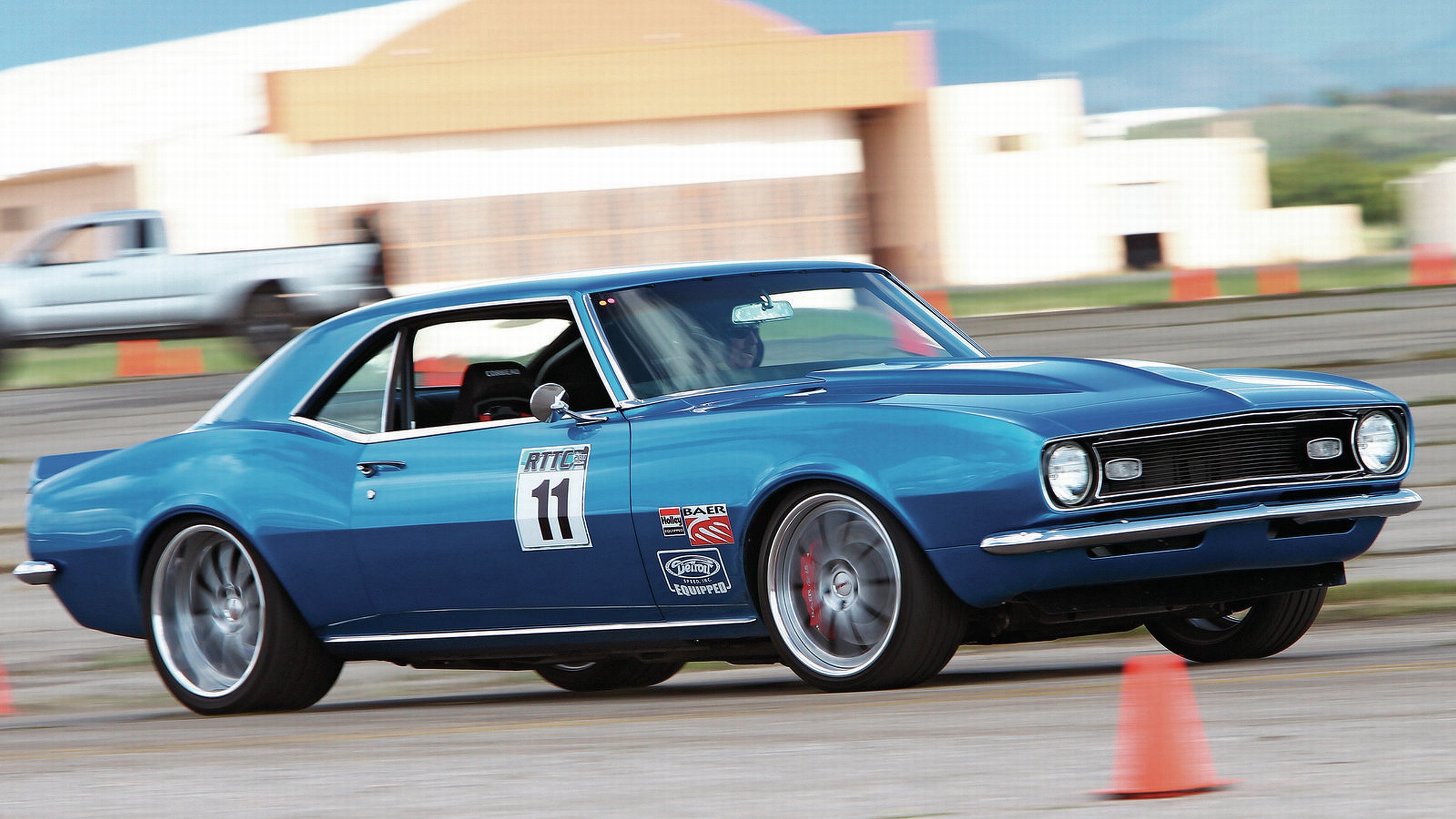 1968 Chevrolet Camaro, Autocross Wallpaper, 3840x2160 4K Desktop