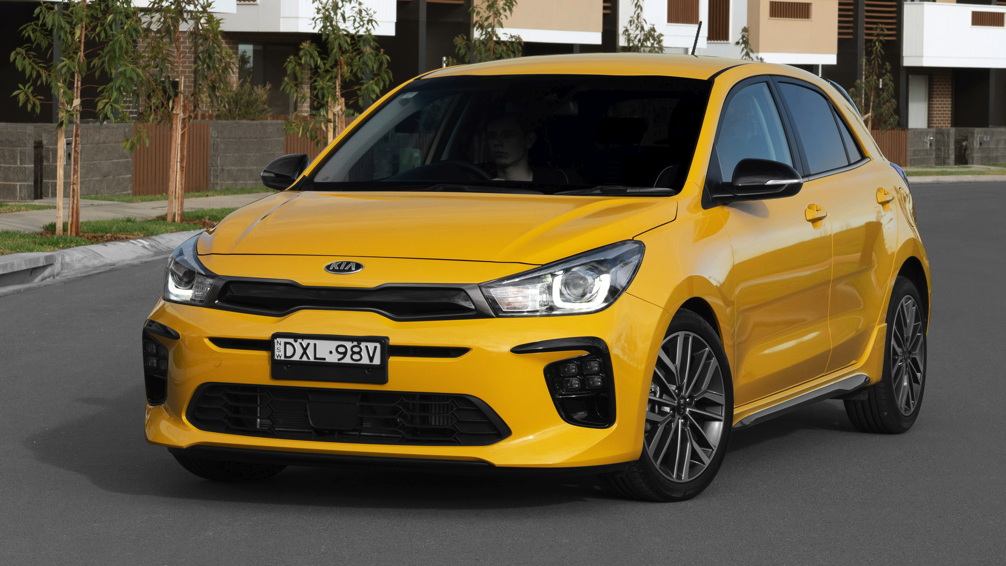 Kia Rio, Year 2019, Pricing and specs, Redline edition, 3520x1980 HD Desktop