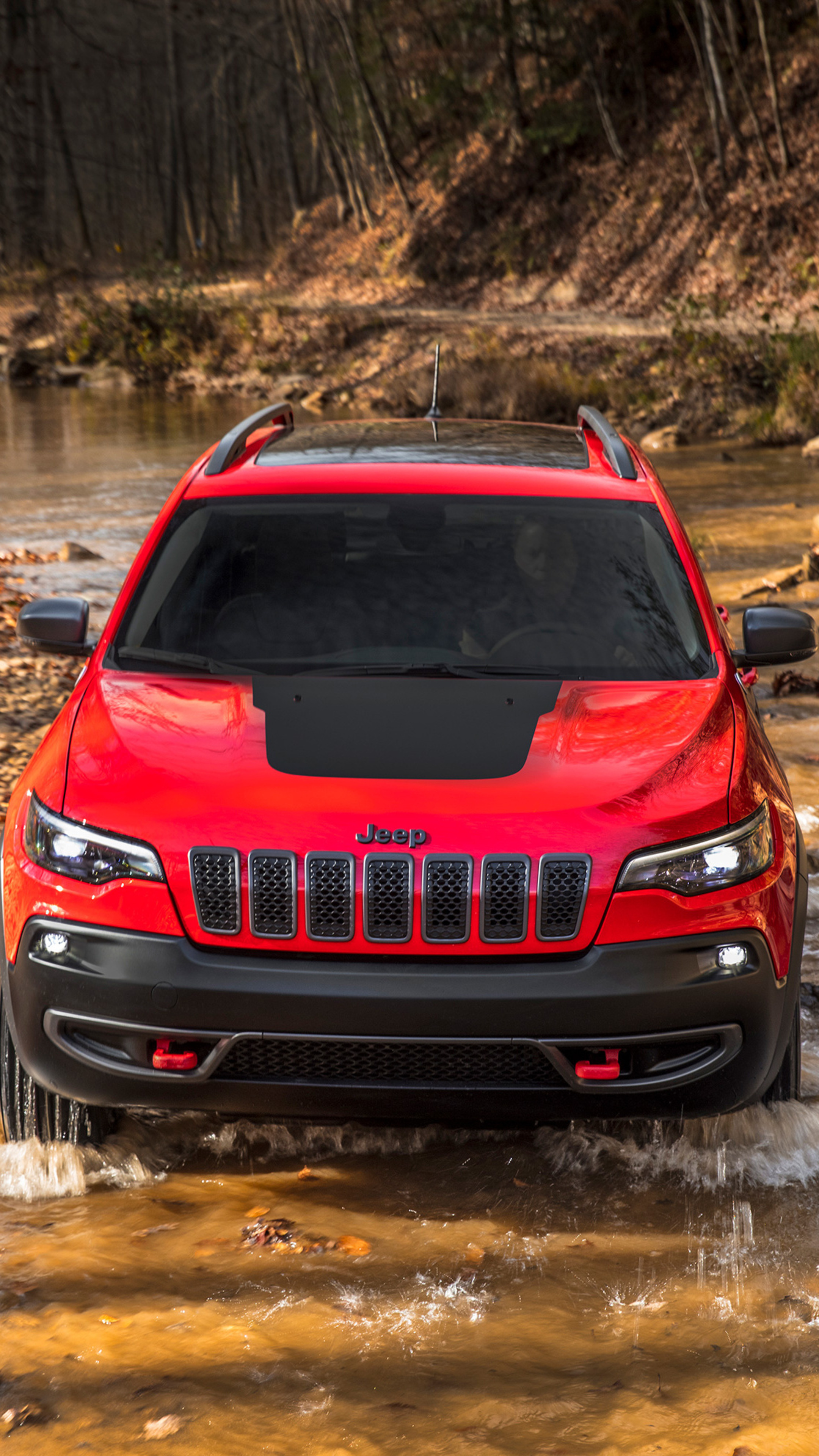 Jeep Compass, Cherokee Trailhawk, Sony Xperia, 2160x3840 4K Phone