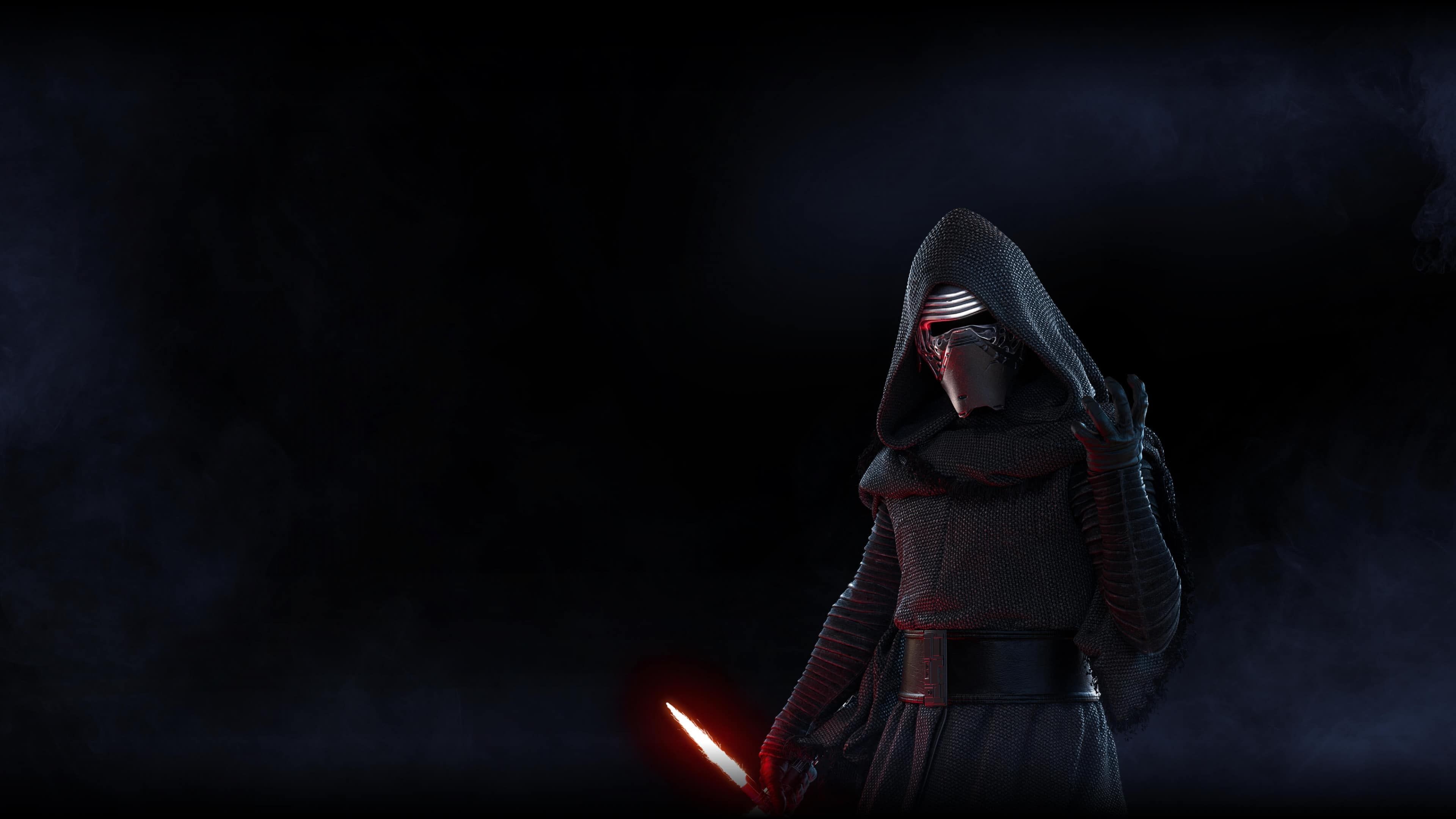 Star Wars Battlefront 2, Kylo Ren gameplay, Epic wallpapers, Video game excitement, 3840x2160 4K Desktop