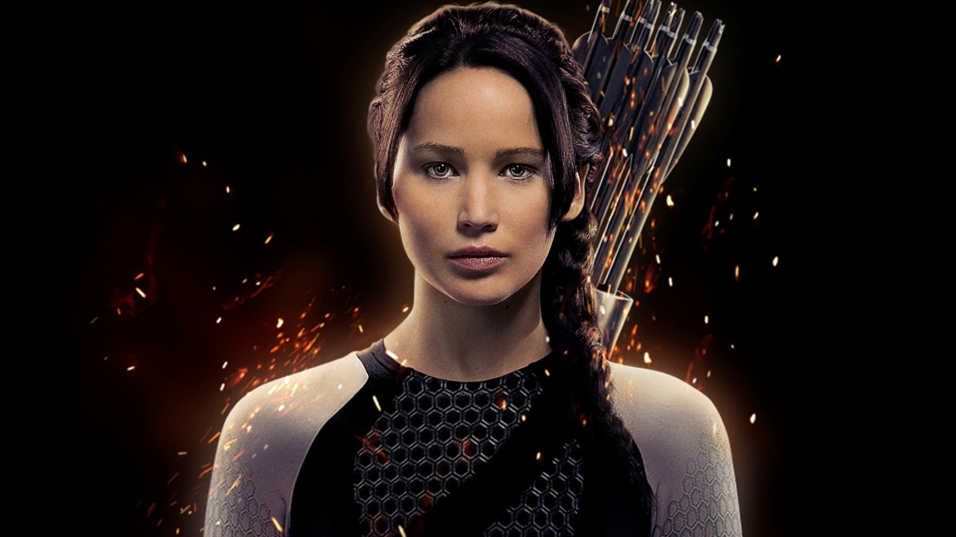 Katniss Everdeen, The Hunger Games: Catching Fire wallpaper, Captivating movie wallpapers, Apocalyptic tribute, 1920x1080 Full HD Desktop