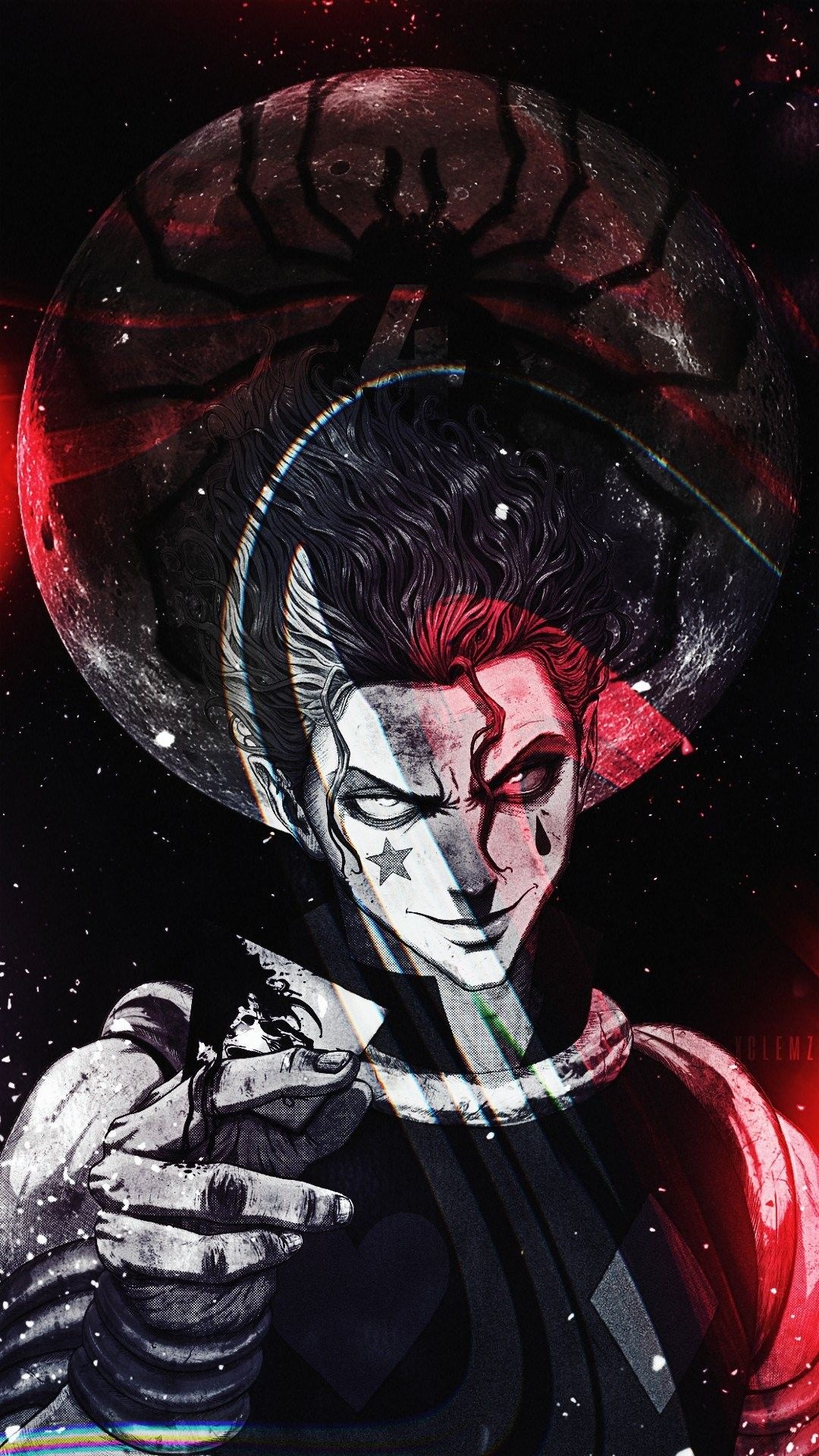 Hisoka, Hunter x Hunter, Anime wallpaper, Memorable scene, 1080x1920 Full HD Phone