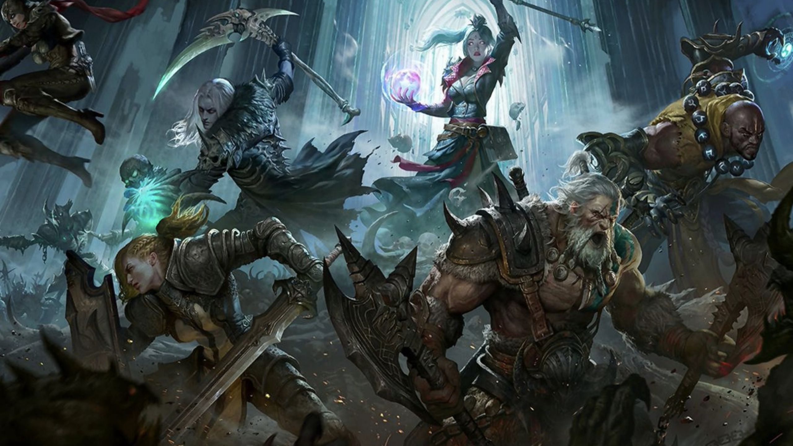 Diablo Immortal, PC release, Gaming announcement, 2560x1440 HD Desktop