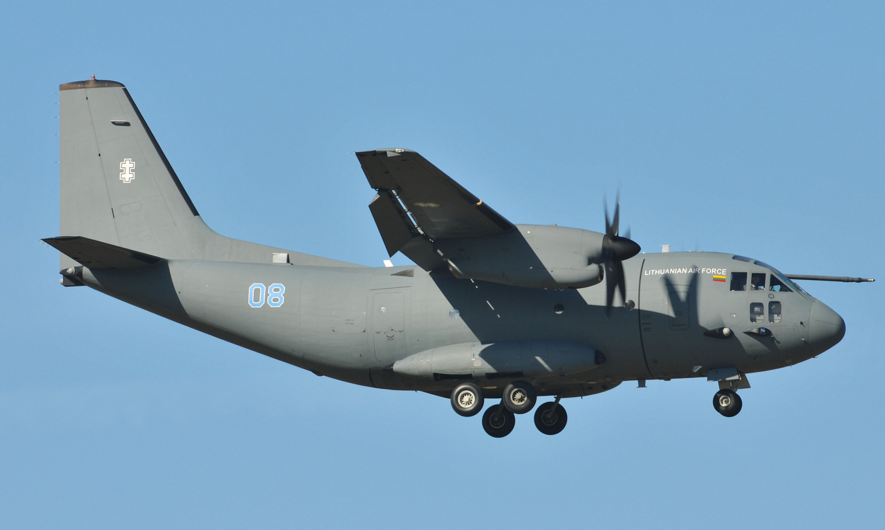 Alenia Spartan, Lithuanian Air Force, Versatile aircraft, NATO cooperation, 3080x1840 HD Desktop