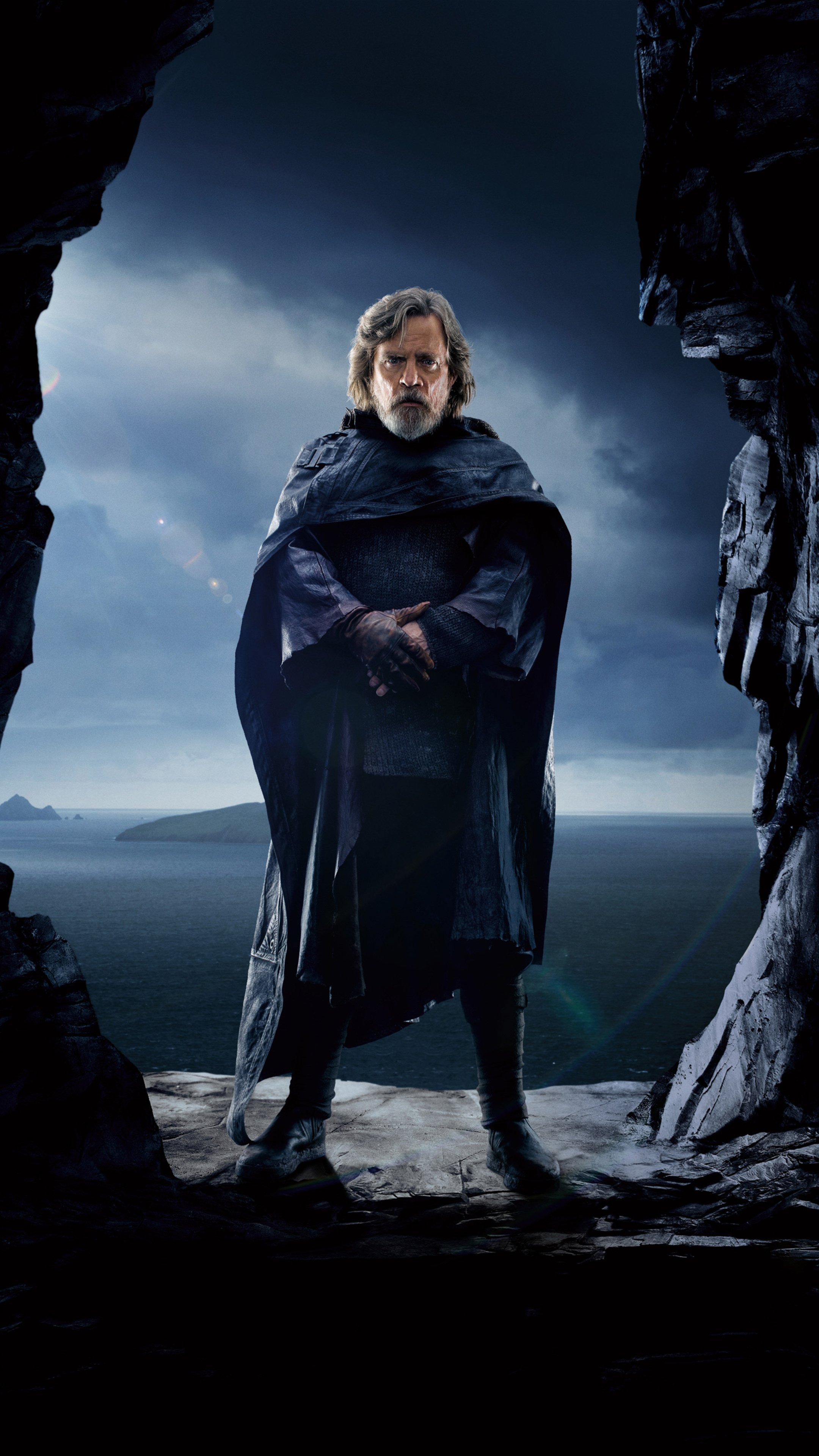 Luke Skywalker, Star Wars, The Last Jedi, Sony Xperia, 2160x3840 4K Phone