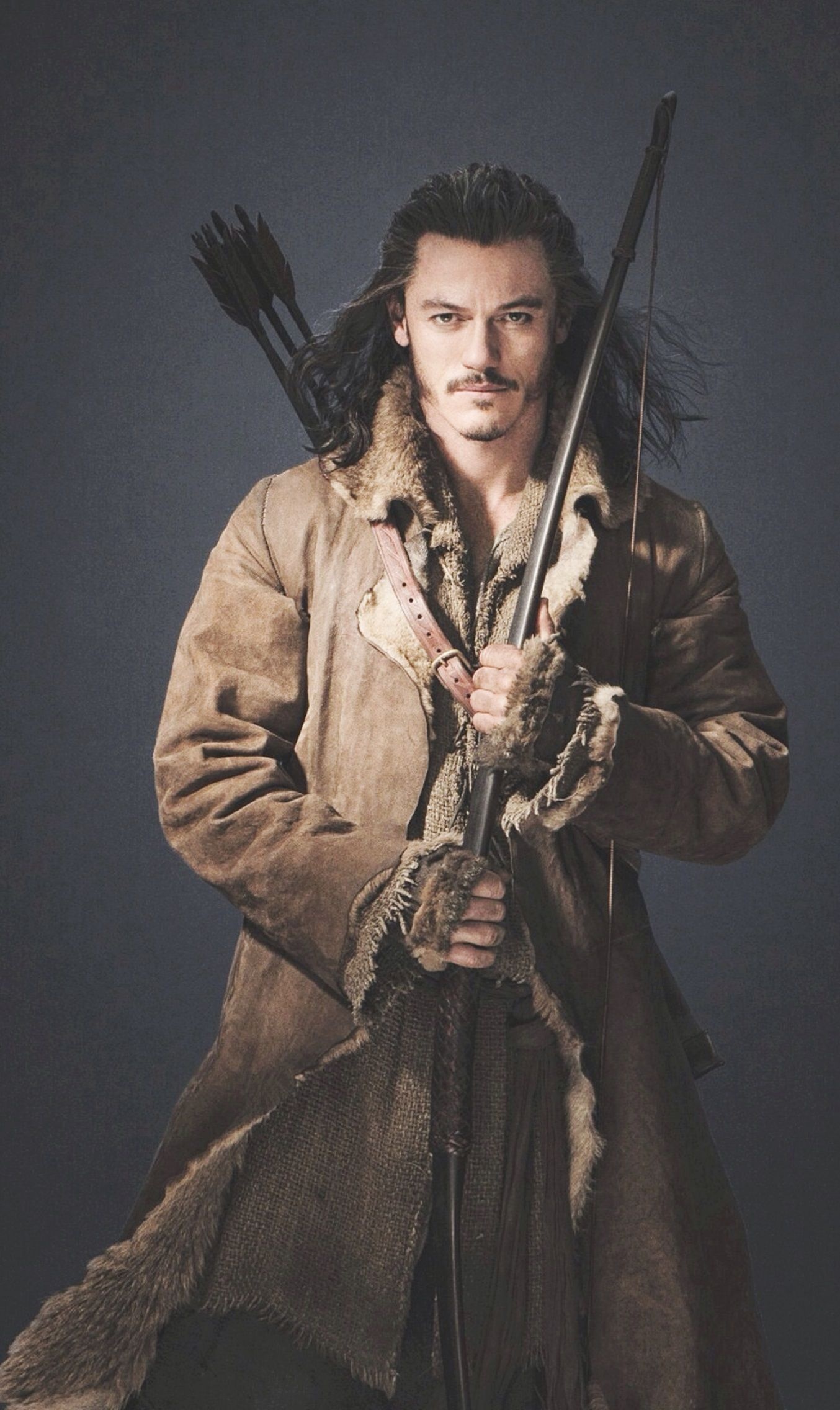 Bard the Bowman, Underrated hero, Saviour of Lake-town, Epic battles, 1360x2280 HD Phone