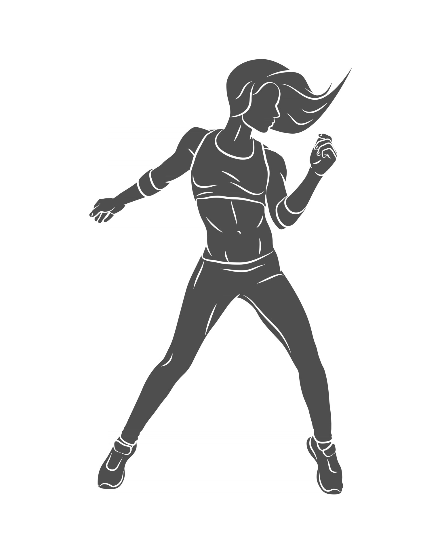 Zumba silhouette, Zumba fitness instructor, Zumba dancer, Zumba exercises, 1540x1920 HD Phone