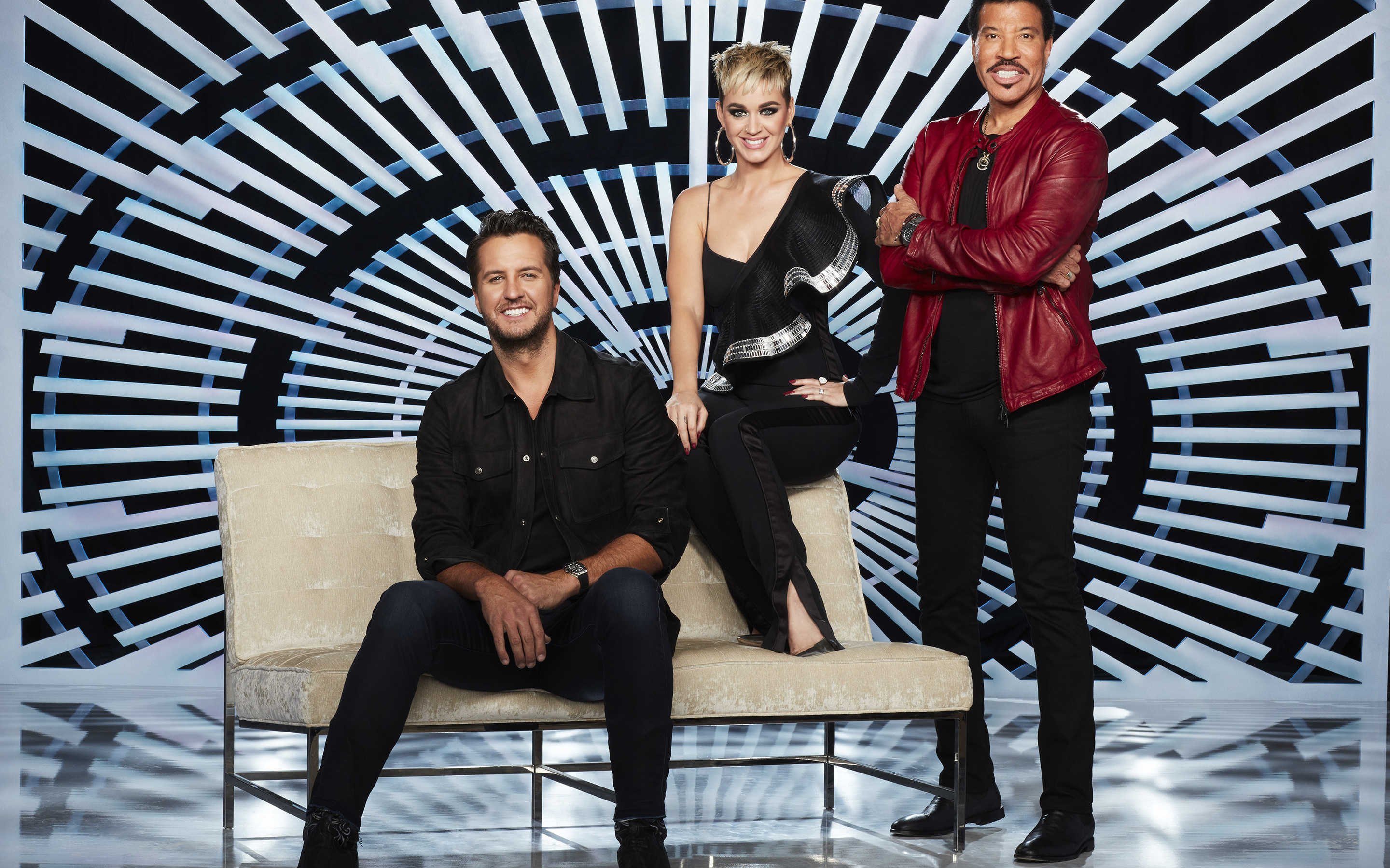 Luke Bryan music, Katy Perry, Lionel Richie, American Idol 2018, 2880x1800 HD Desktop