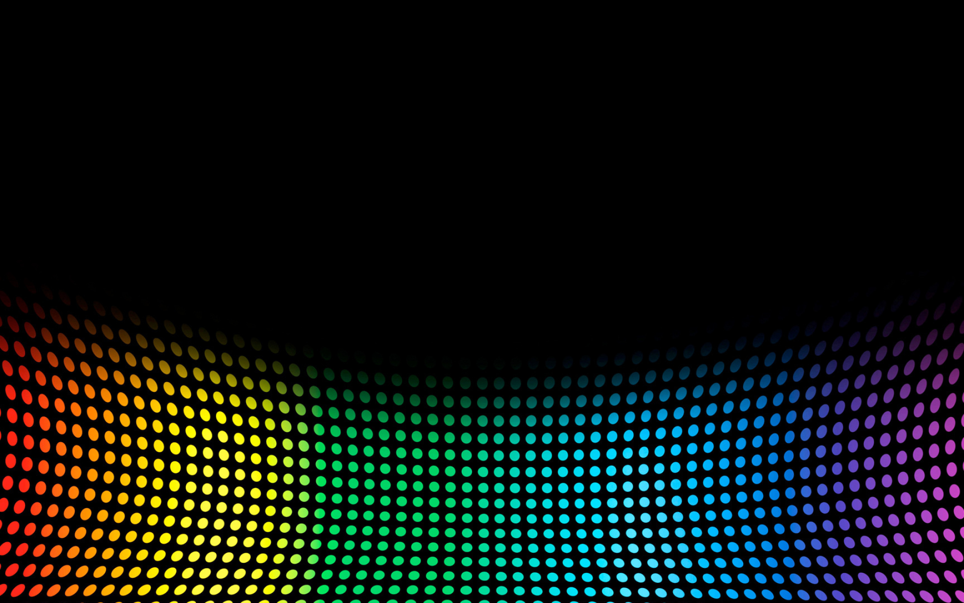 Rainbow, Dots Wallpaper, 1920x1200 HD Desktop