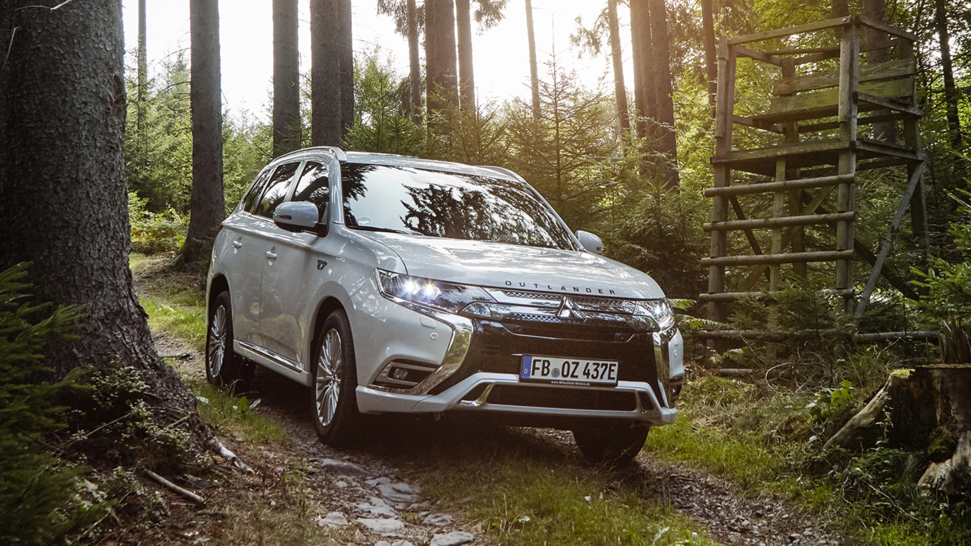Mitsubishi Outlander, Auto car, PHEV 2020, Cars desktop wallpapers, 3840x2160 4K Desktop