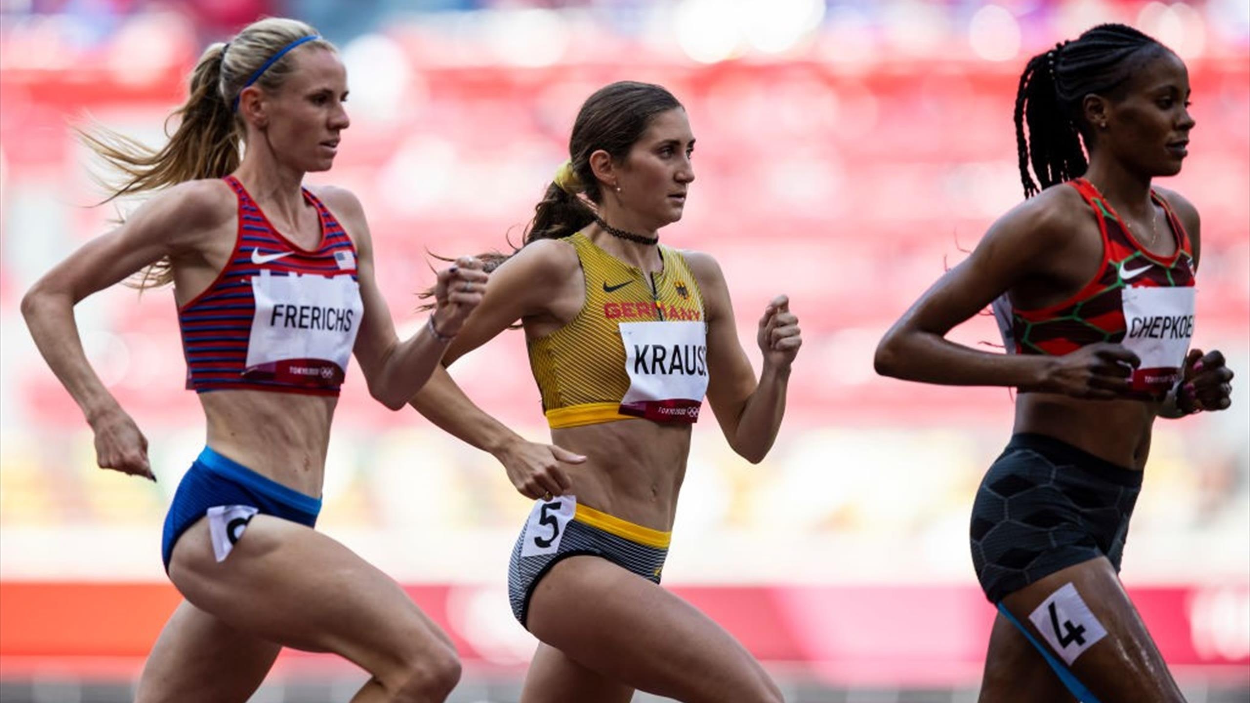 Gesa Felicitas Krause, Olympia 2021, Missed medal, Ugandan gold, 2560x1440 HD Desktop