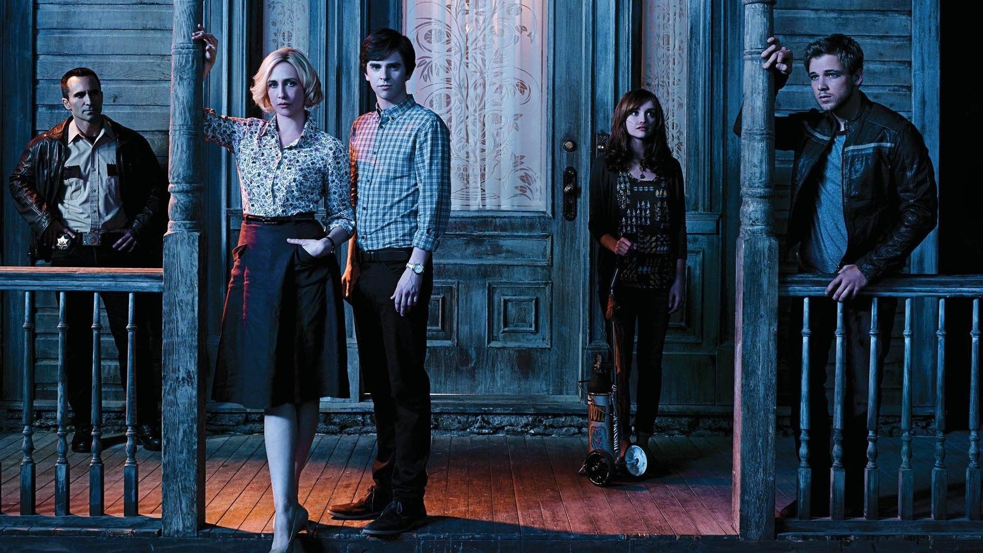 Bates Motel Wallpapers, 4K HD, Striking Backgrounds, Psychological Thriller, 1920x1080 Full HD Desktop