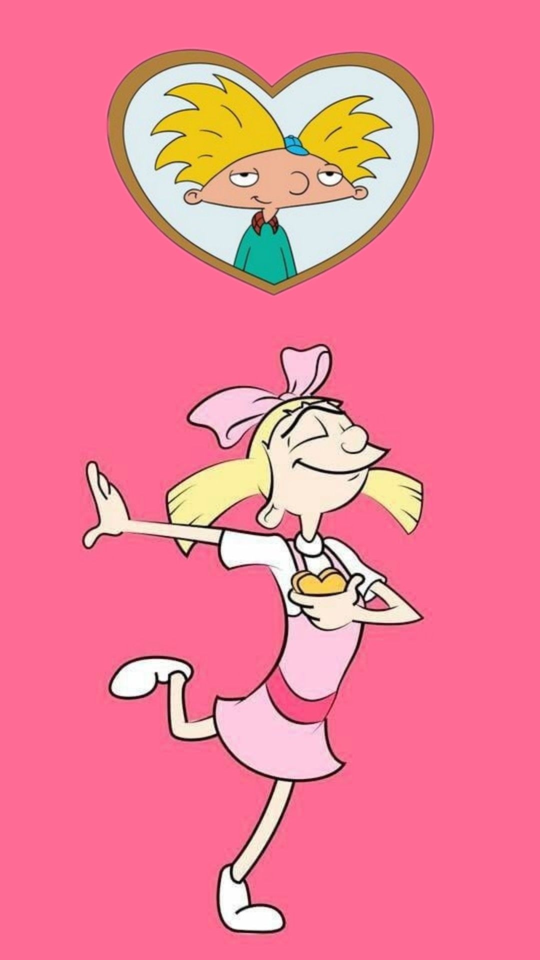Hey Arnold, Classic cartoons, 90s nostalgia, Animated series, 1080x1920 Full HD Phone