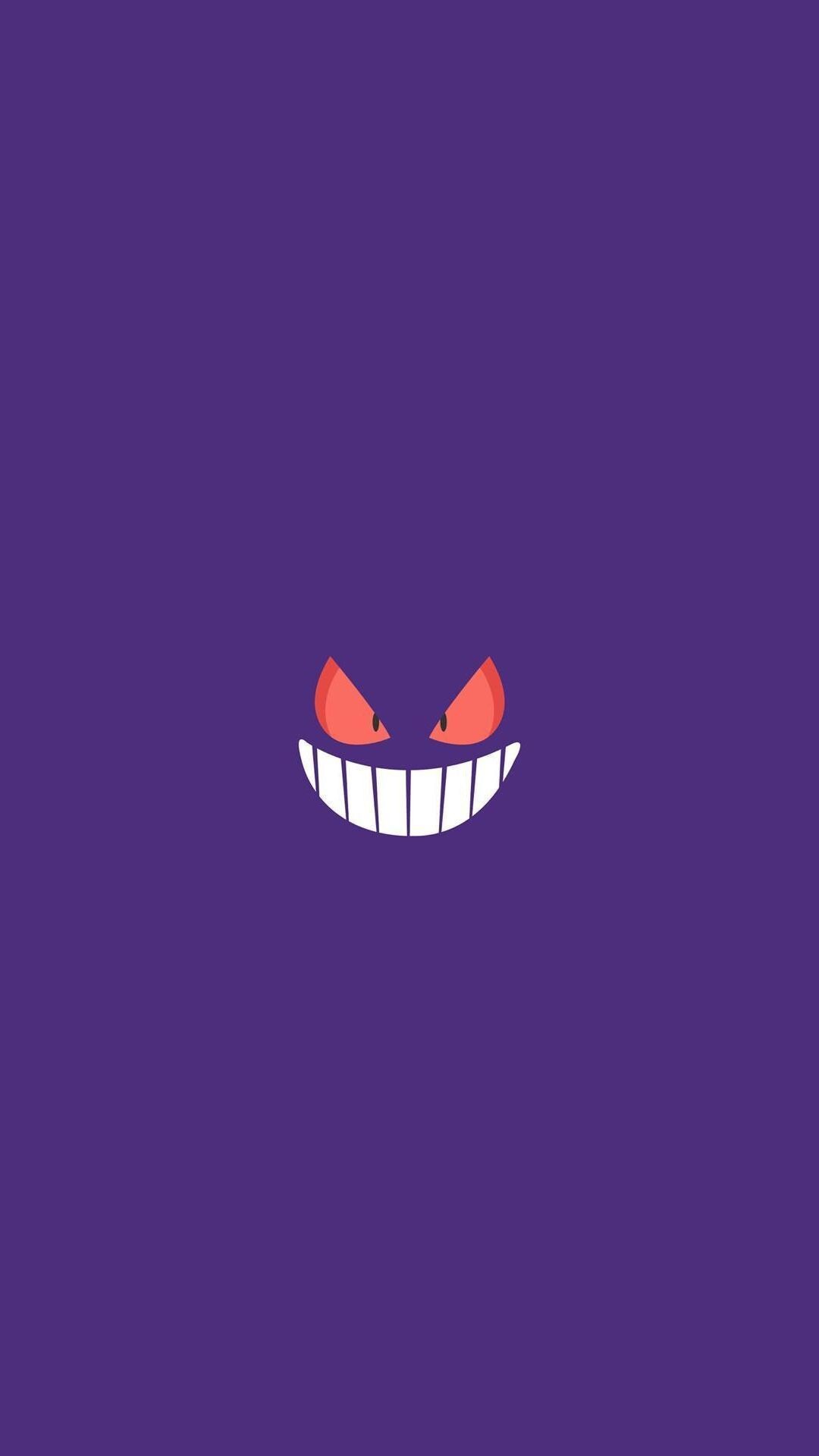 Gengar iPhone wallpapers, Eerie background, Ghostly presence, Pokmon fanart, 1080x1920 Full HD Phone