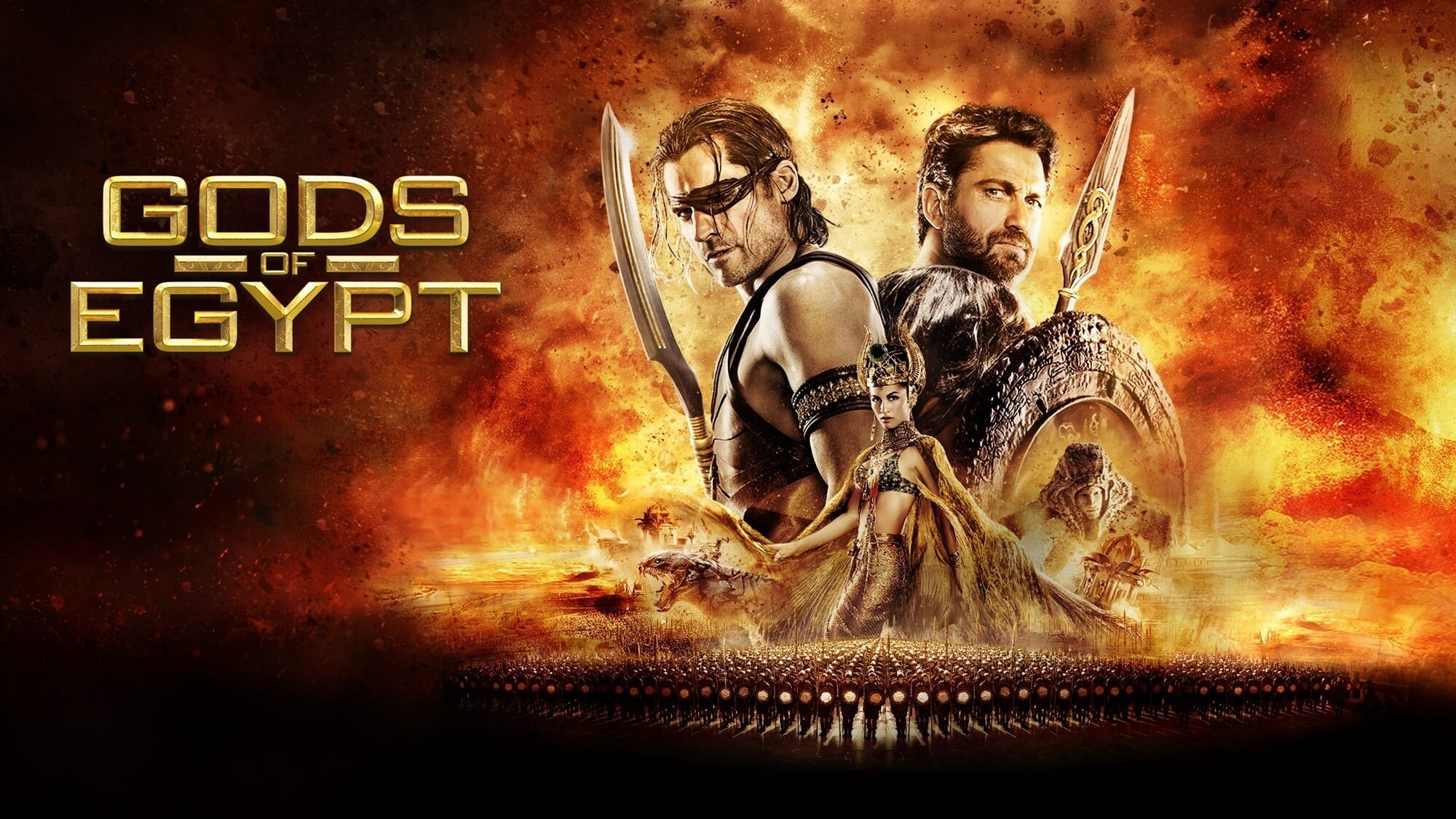 Gods of Egypt movie, Movie database, 2000x1130 HD Desktop